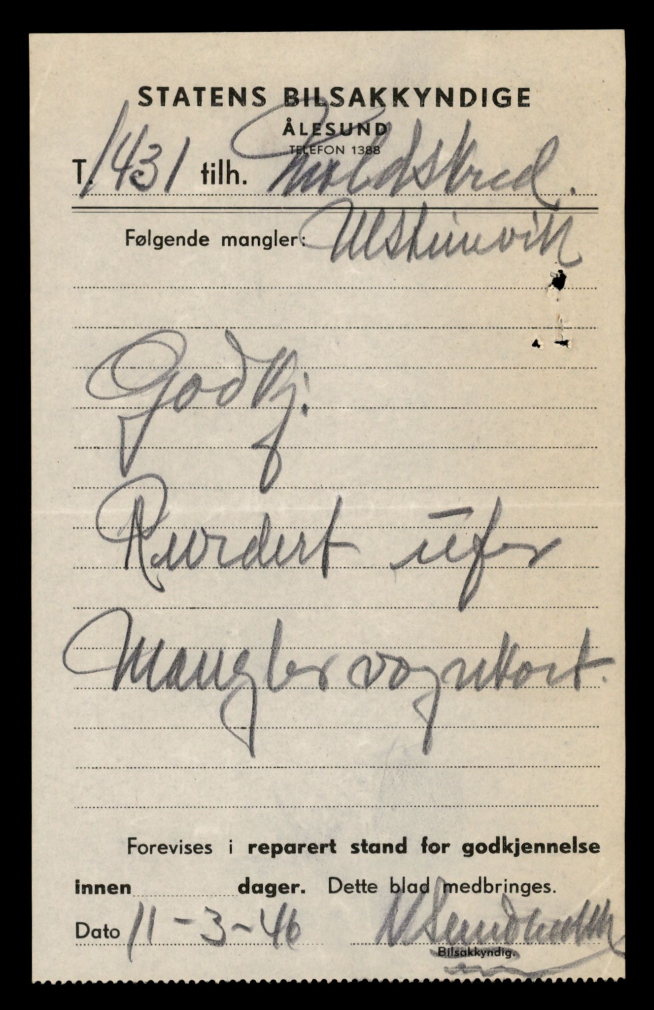Møre og Romsdal vegkontor - Ålesund trafikkstasjon, AV/SAT-A-4099/F/Fe/L0035: Registreringskort for kjøretøy T 12653 - T 12829, 1927-1998, p. 2578