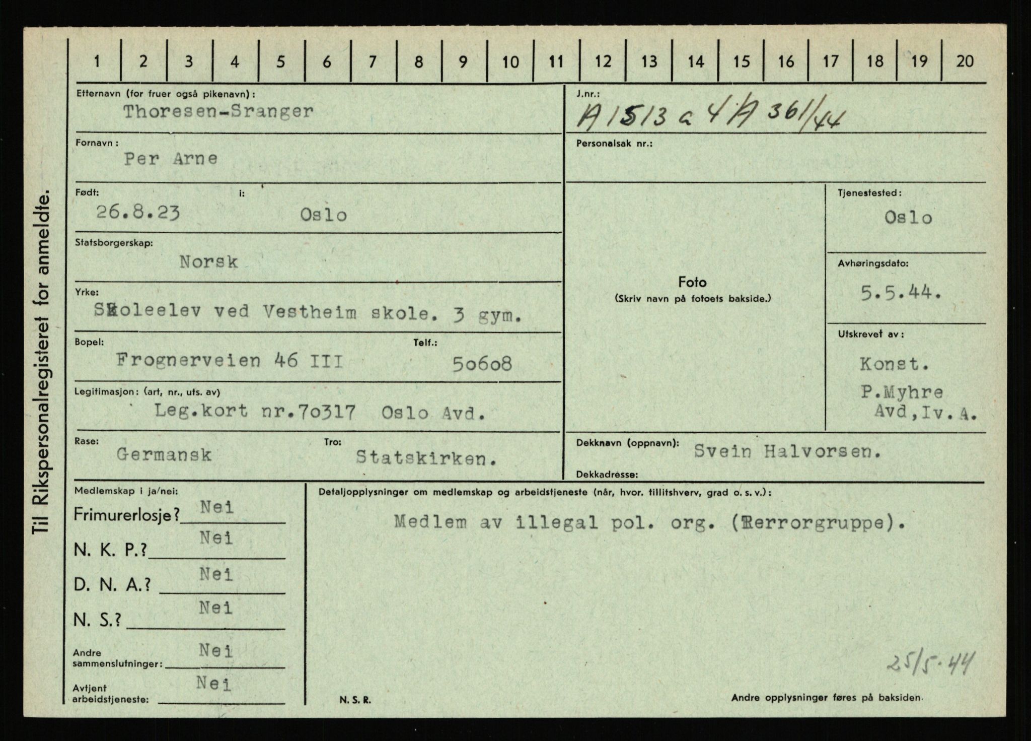 Statspolitiet - Hovedkontoret / Osloavdelingen, AV/RA-S-1329/C/Ca/L0014: Seterlien - Svartås, 1943-1945, p. 2782