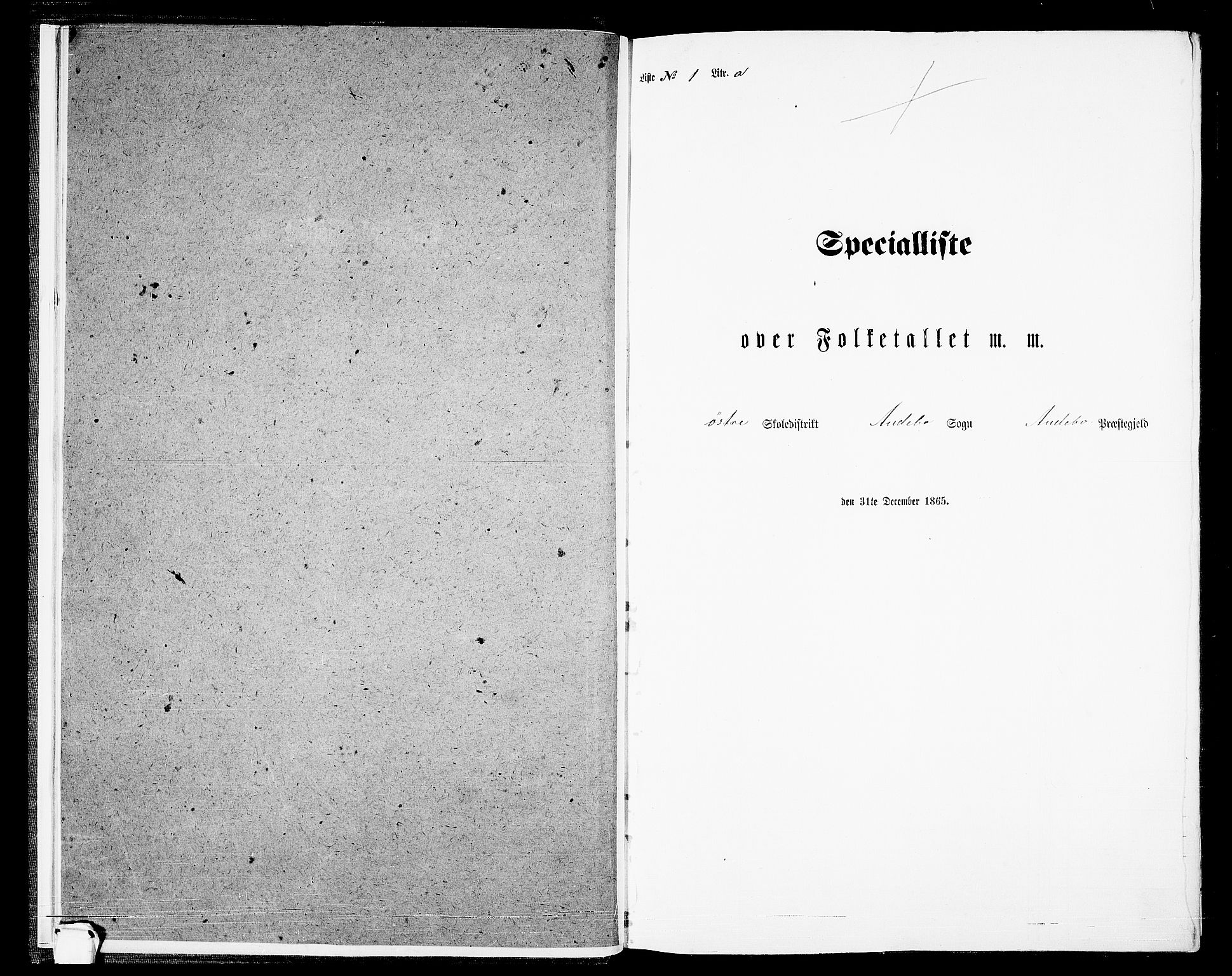 RA, 1865 census for Andebu, 1865, p. 10