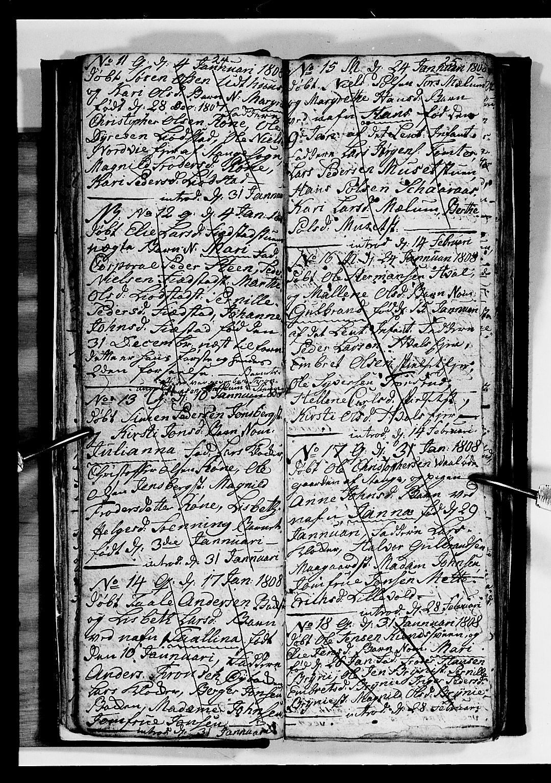 Romedal prestekontor, AV/SAH-PREST-004/L/L0004: Parish register (copy) no. 4, 1807-1814, p. 24-25