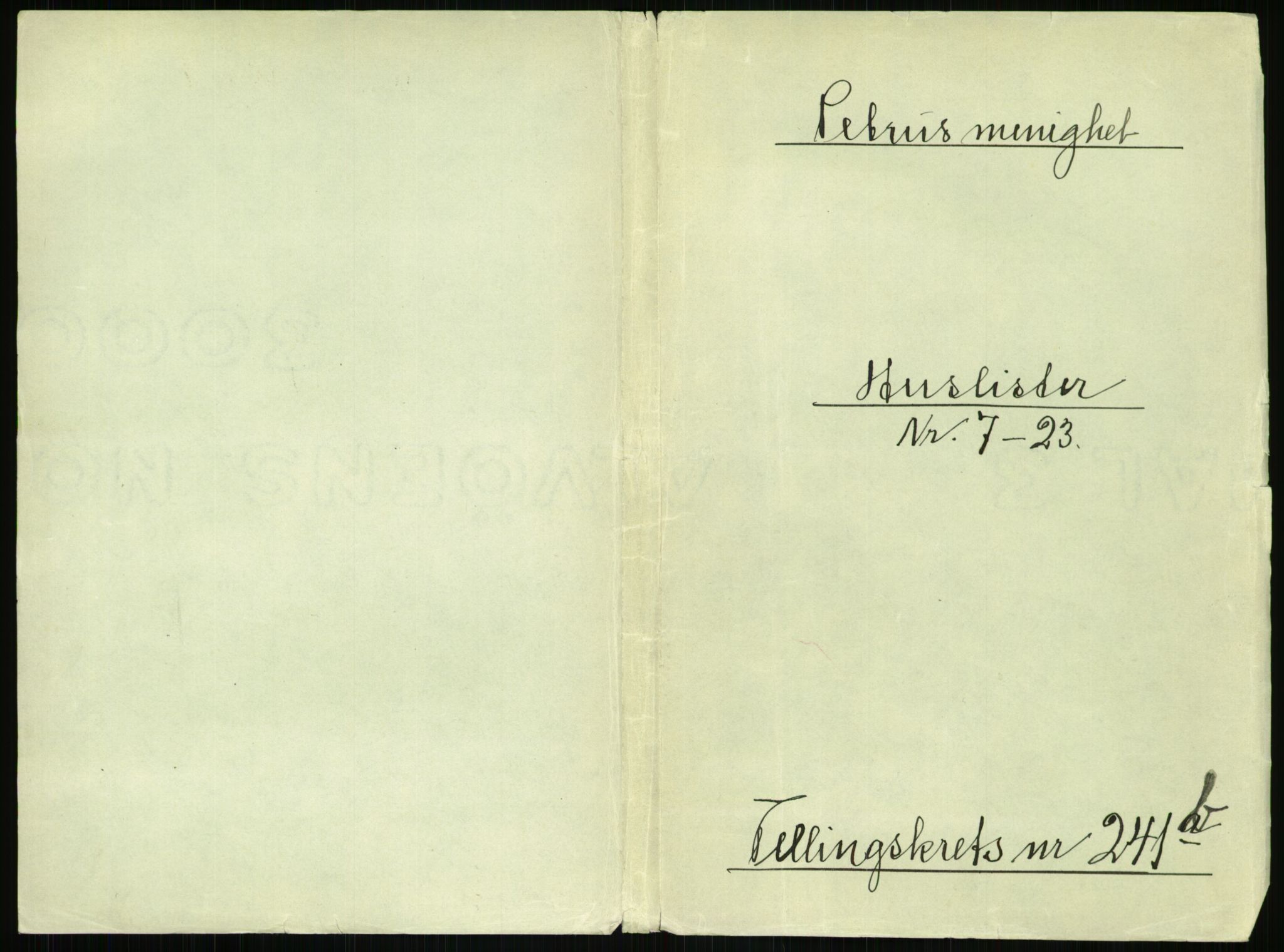 RA, 1891 census for 0301 Kristiania, 1891, p. 146343