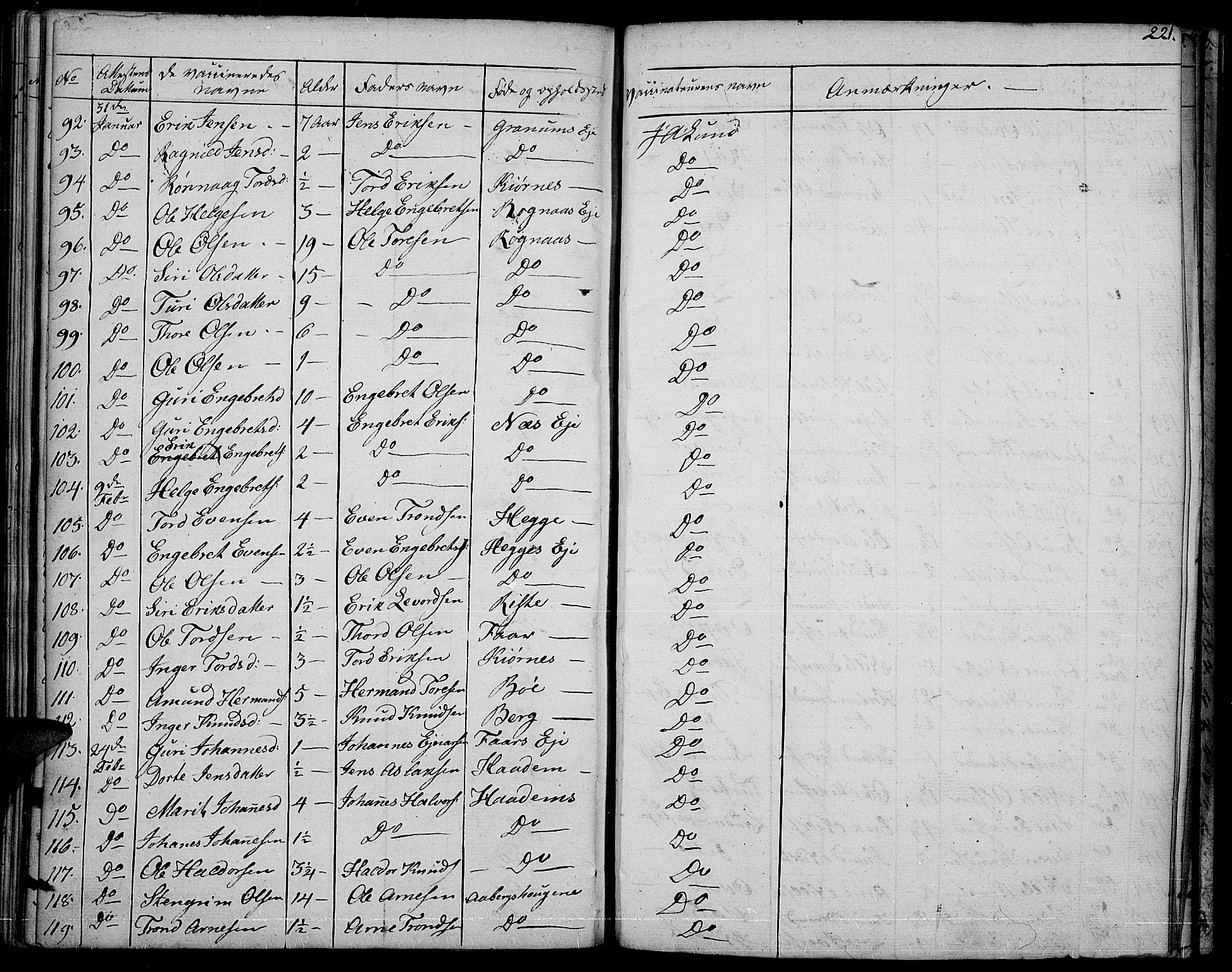 Nord-Aurdal prestekontor, AV/SAH-PREST-132/H/Ha/Haa/L0003: Parish register (official) no. 3, 1828-1841, p. 221