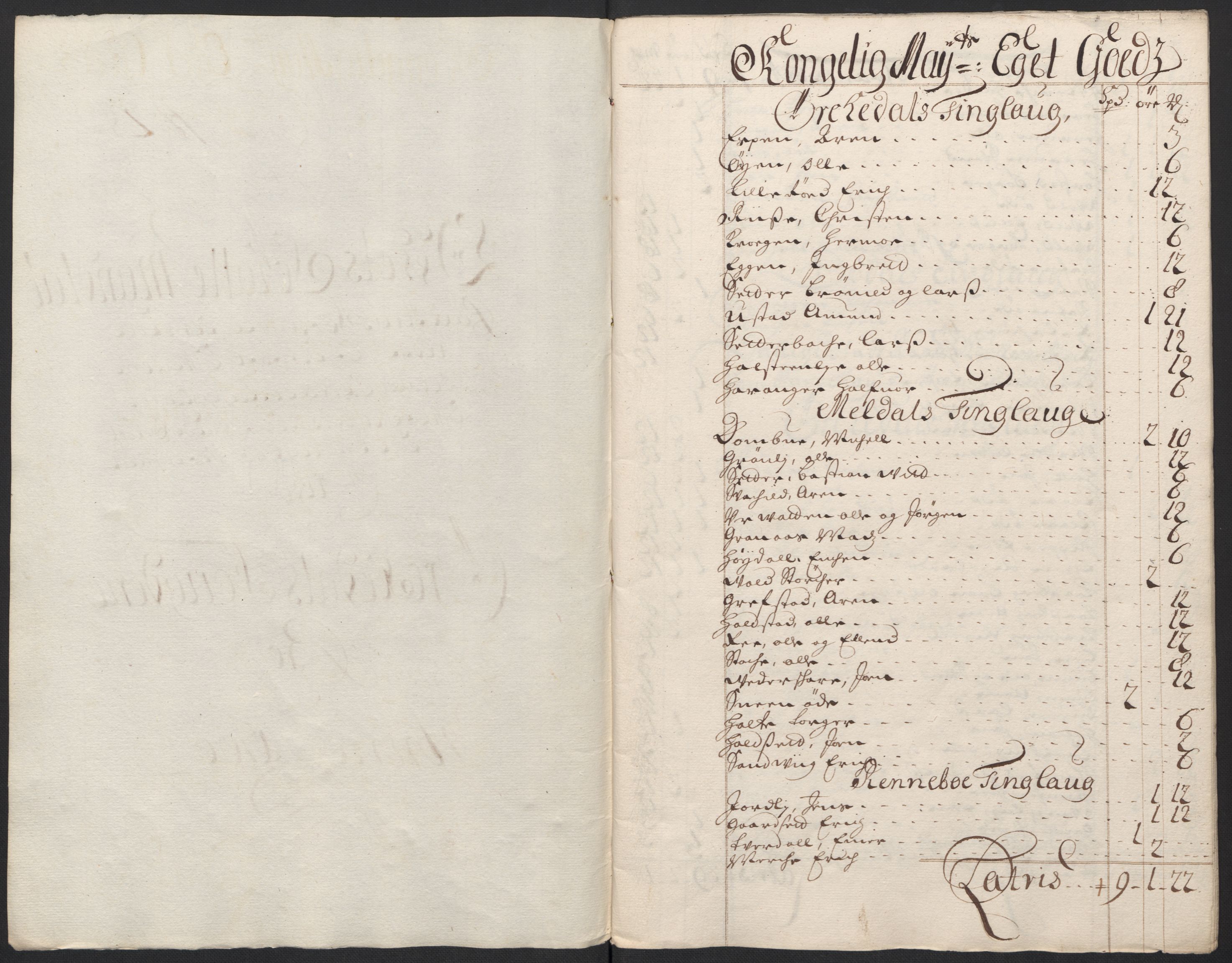 Rentekammeret inntil 1814, Reviderte regnskaper, Fogderegnskap, AV/RA-EA-4092/R60/L3950: Fogderegnskap Orkdal og Gauldal, 1700, p. 220