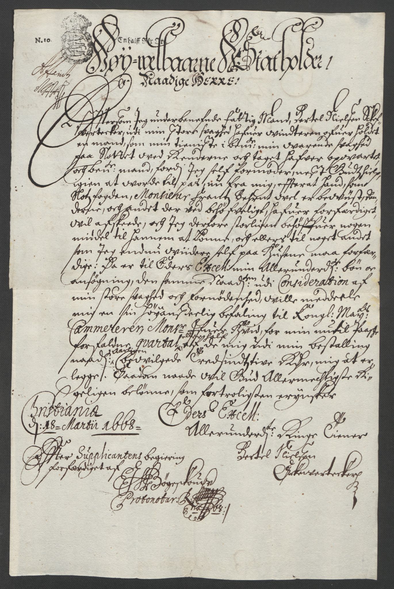 Rentekammeret inntil 1814, Reviderte regnskaper, Stiftamtstueregnskaper, Landkommissariatet på Akershus og Akershus stiftamt, RA/EA-5869/R/Rb/L0054: Akershus stiftamt, 1668