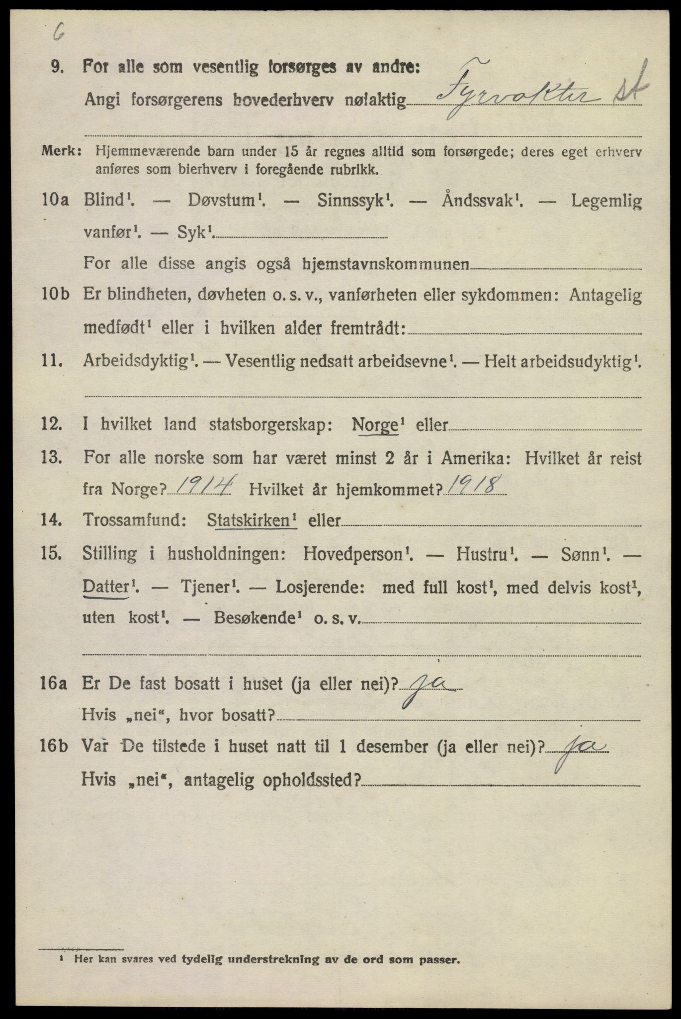 SAKO, 1920 census for Brunlanes, 1920, p. 10490