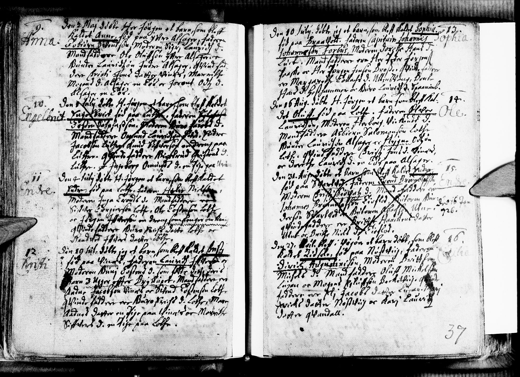 Ullensvang sokneprestembete, SAB/A-78701/H/Haa: Parish register (official) no. A 1 /2, 1669-1719, p. 37