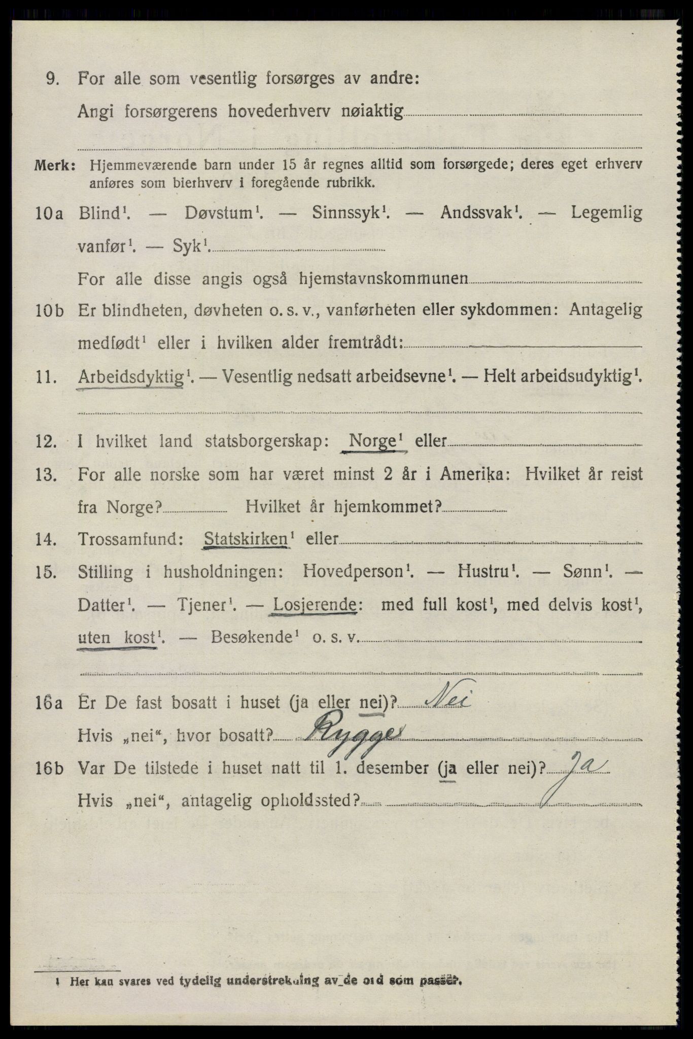 SAO, 1920 census for Moss land district, 1920, p. 8928