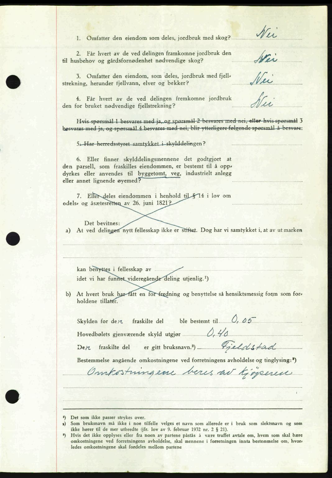 Romsdal sorenskriveri, AV/SAT-A-4149/1/2/2C: Mortgage book no. A30, 1949-1949, Diary no: : 2423/1949