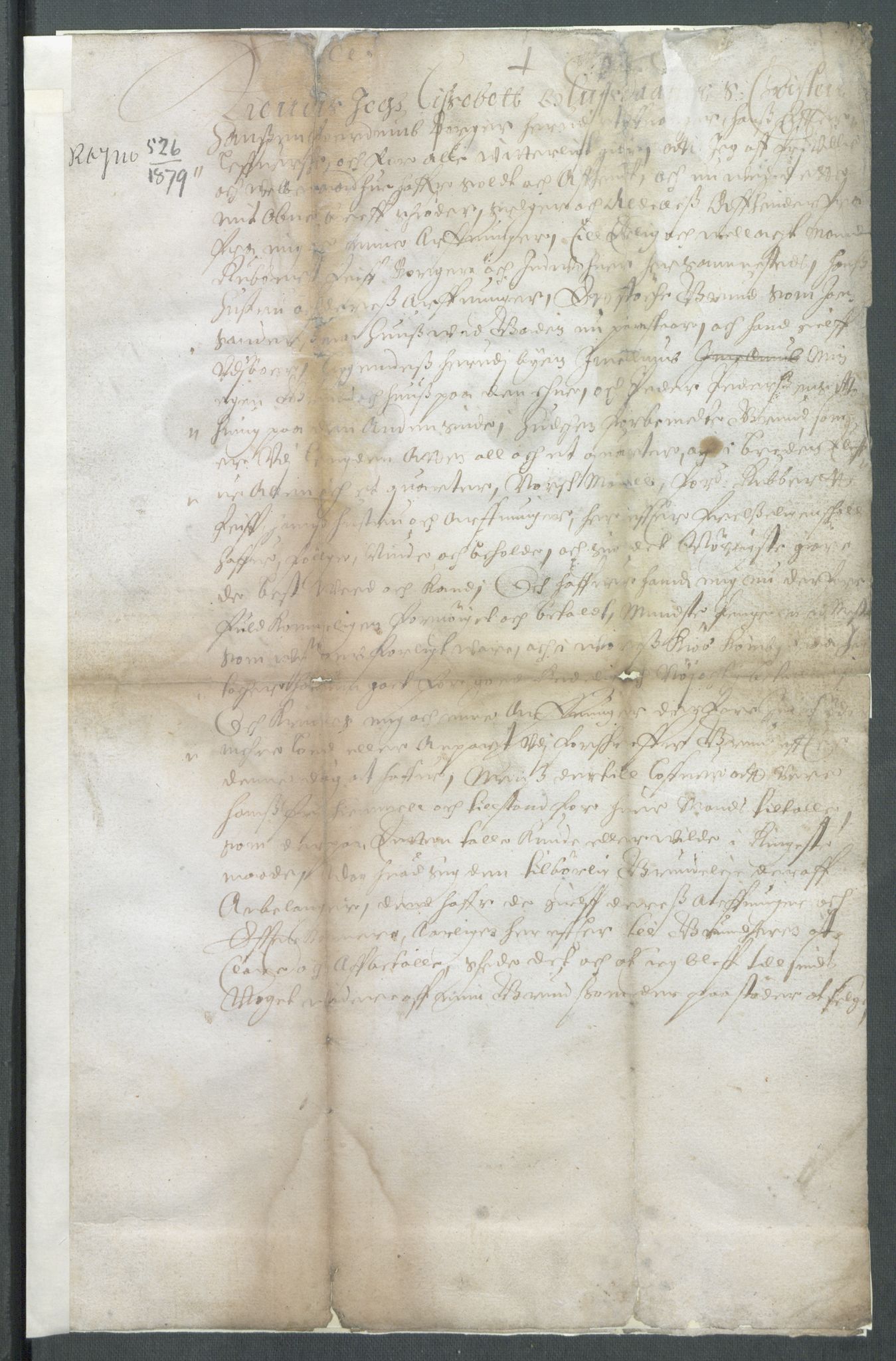 Riksarkivets diplomsamling, AV/RA-EA-5965/F02/L0165: Dokumenter, 1652-1653, p. 9