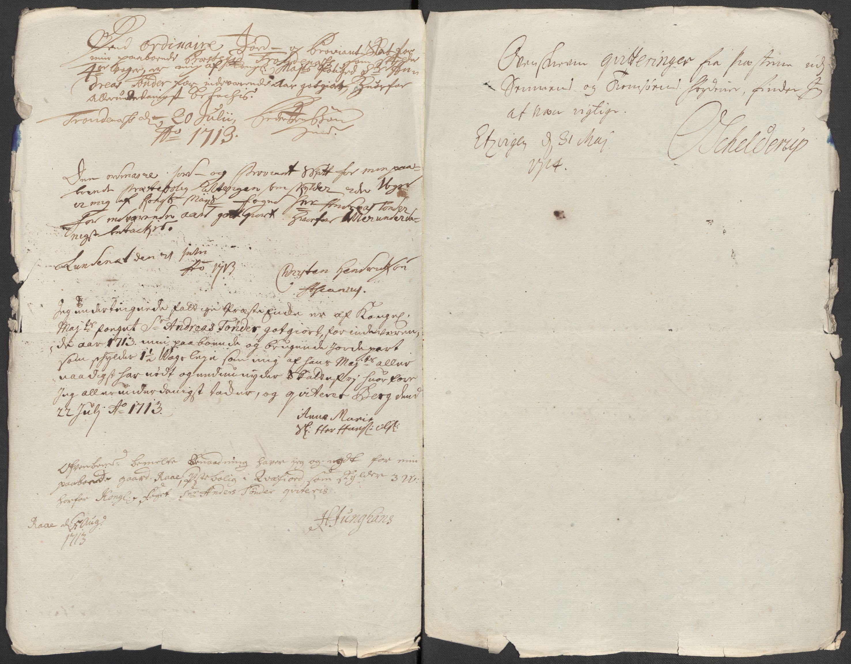 Rentekammeret inntil 1814, Reviderte regnskaper, Fogderegnskap, AV/RA-EA-4092/R68/L4759: Fogderegnskap Senja og Troms, 1713, p. 186