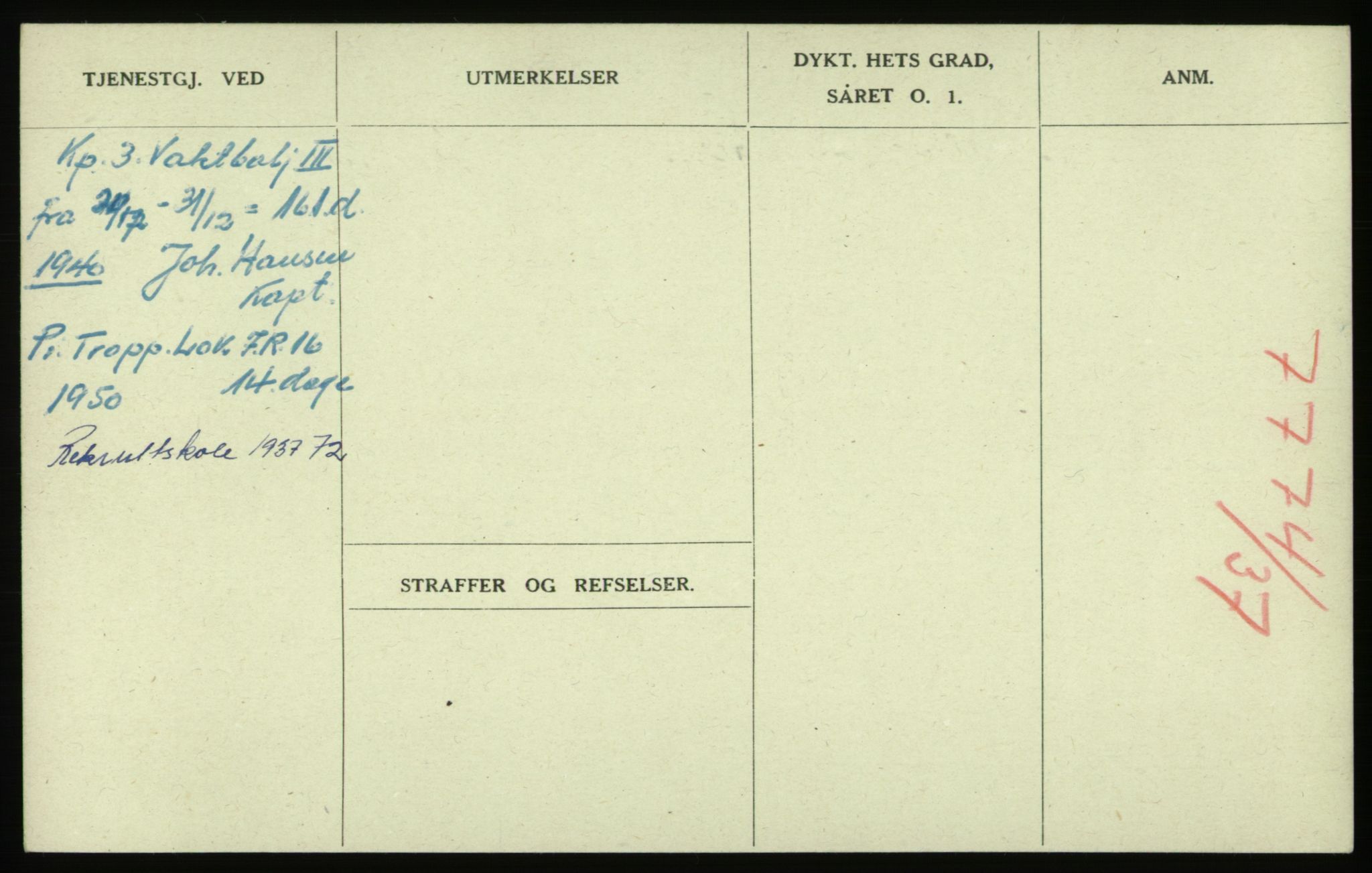 Forsvaret, Troms infanteriregiment nr. 16, AV/RA-RAFA-3146/P/Pa/L0021: Rulleblad for regimentets menige mannskaper, årsklasse 1937, 1937, p. 1158