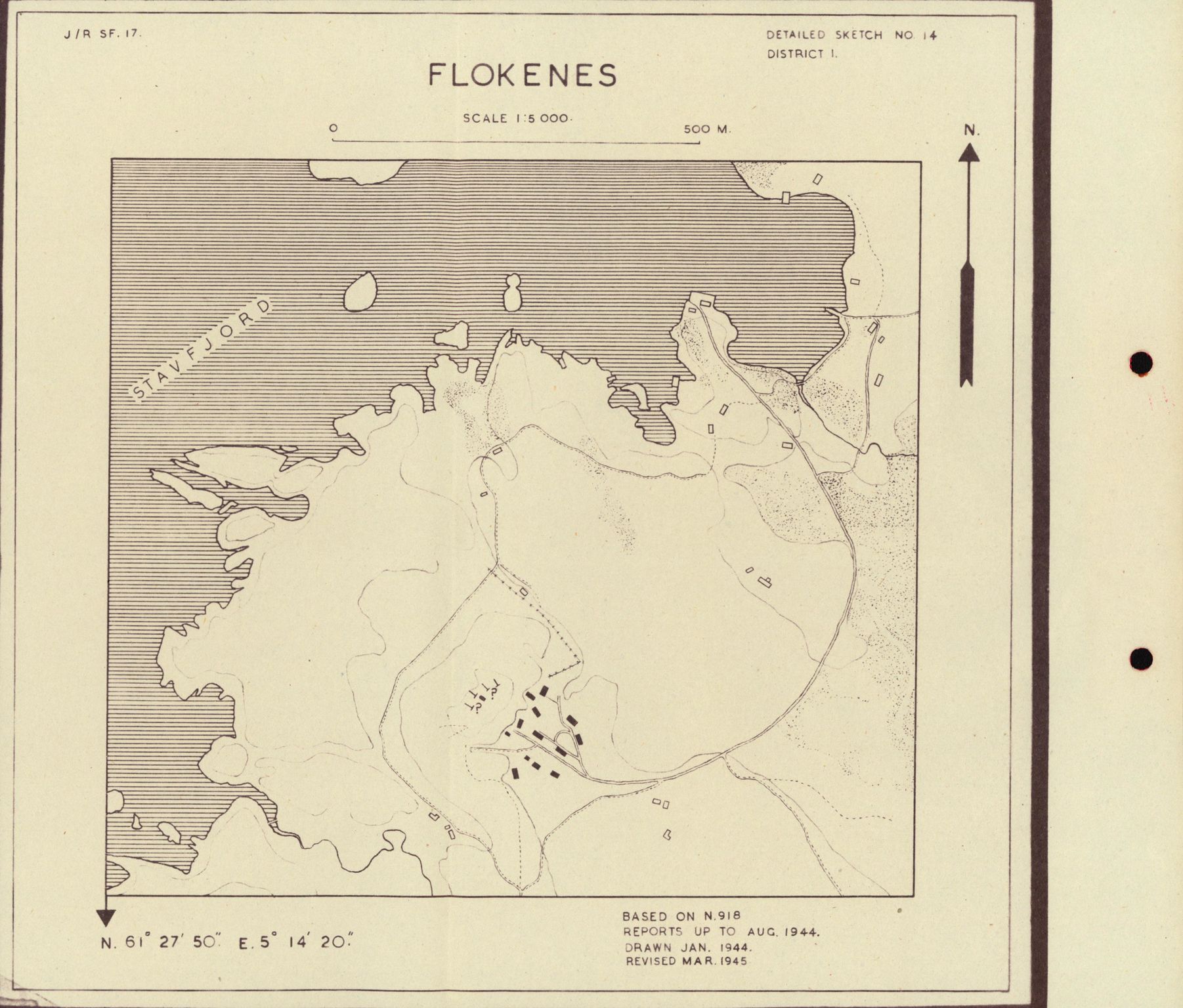 Forsvaret, Forsvarets overkommando II, AV/RA-RAFA-3915/D/Dd/L0017: Sogn og Fjordane / Hordaland, 1943-1945, p. 72