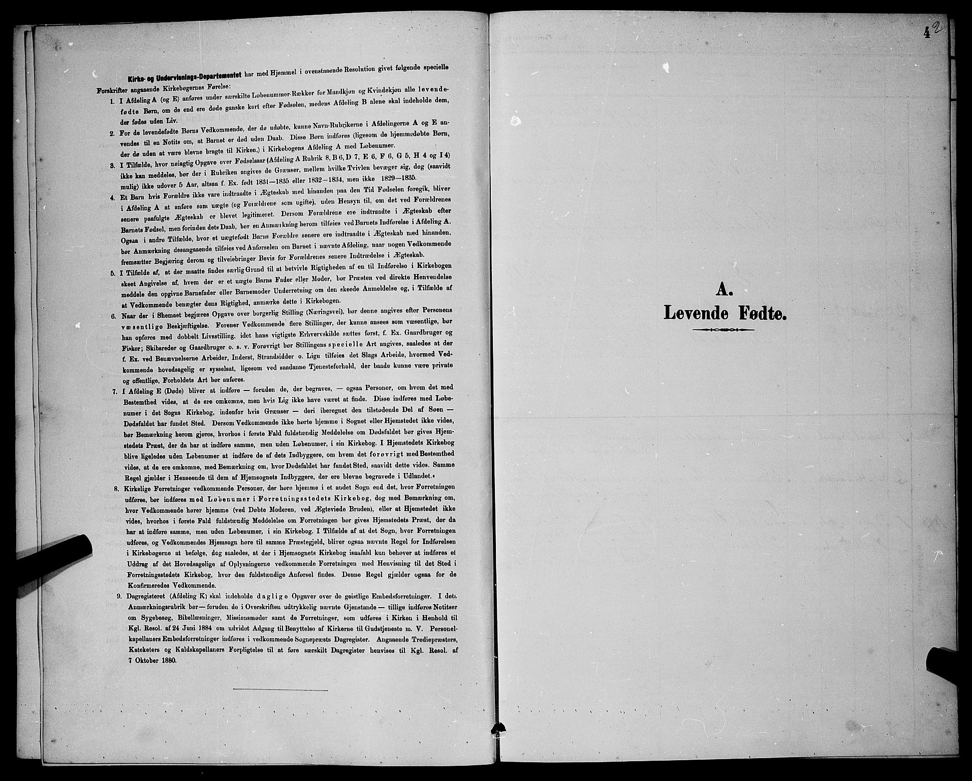 Rennesøy sokneprestkontor, AV/SAST-A -101827/H/Ha/Hab/L0008: Parish register (copy) no. B 8, 1889-1899, p. 4