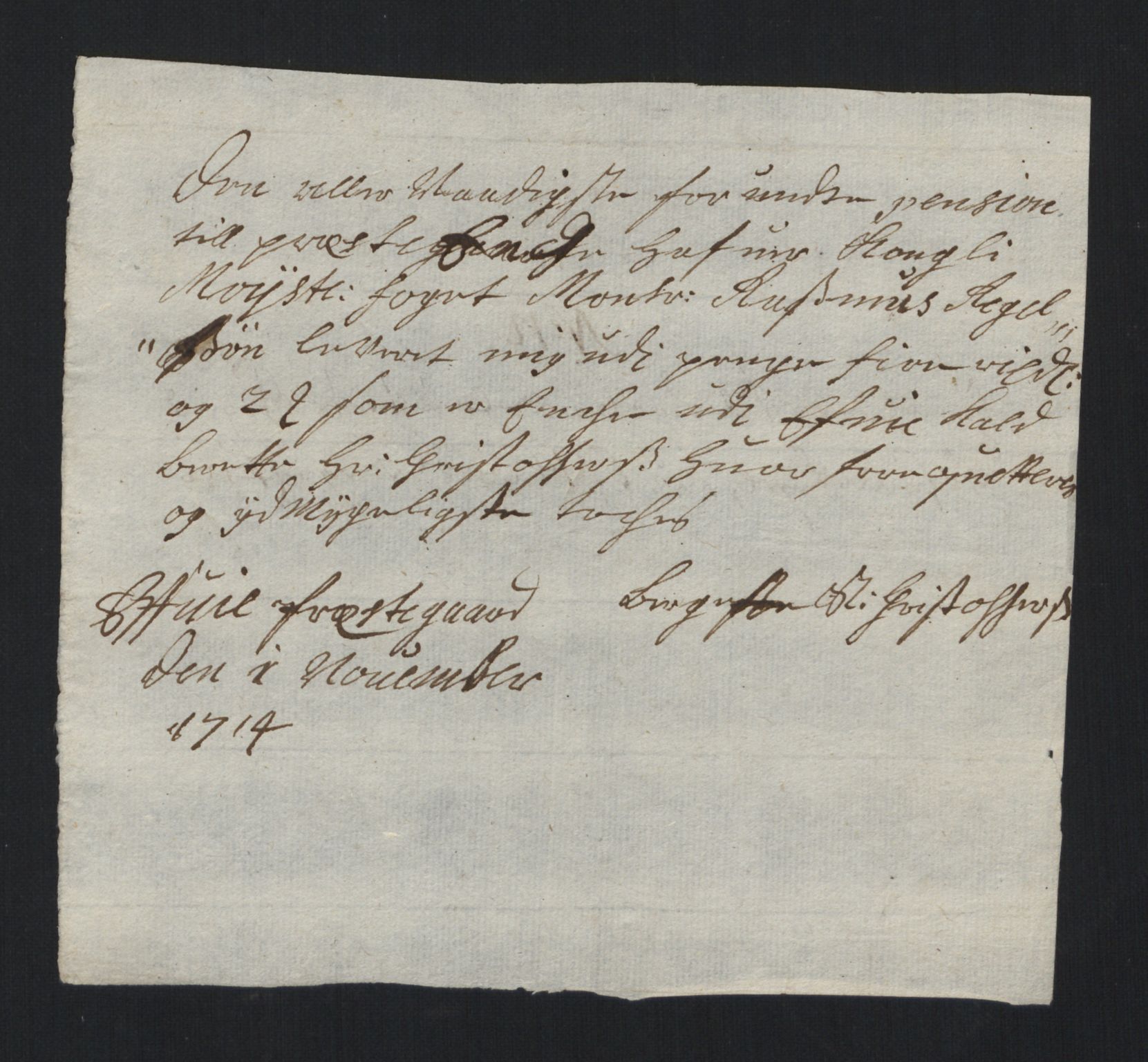 Rentekammeret inntil 1814, Reviderte regnskaper, Fogderegnskap, AV/RA-EA-4092/R40/L2451: Fogderegnskap Råbyggelag, 1714-1715, p. 94