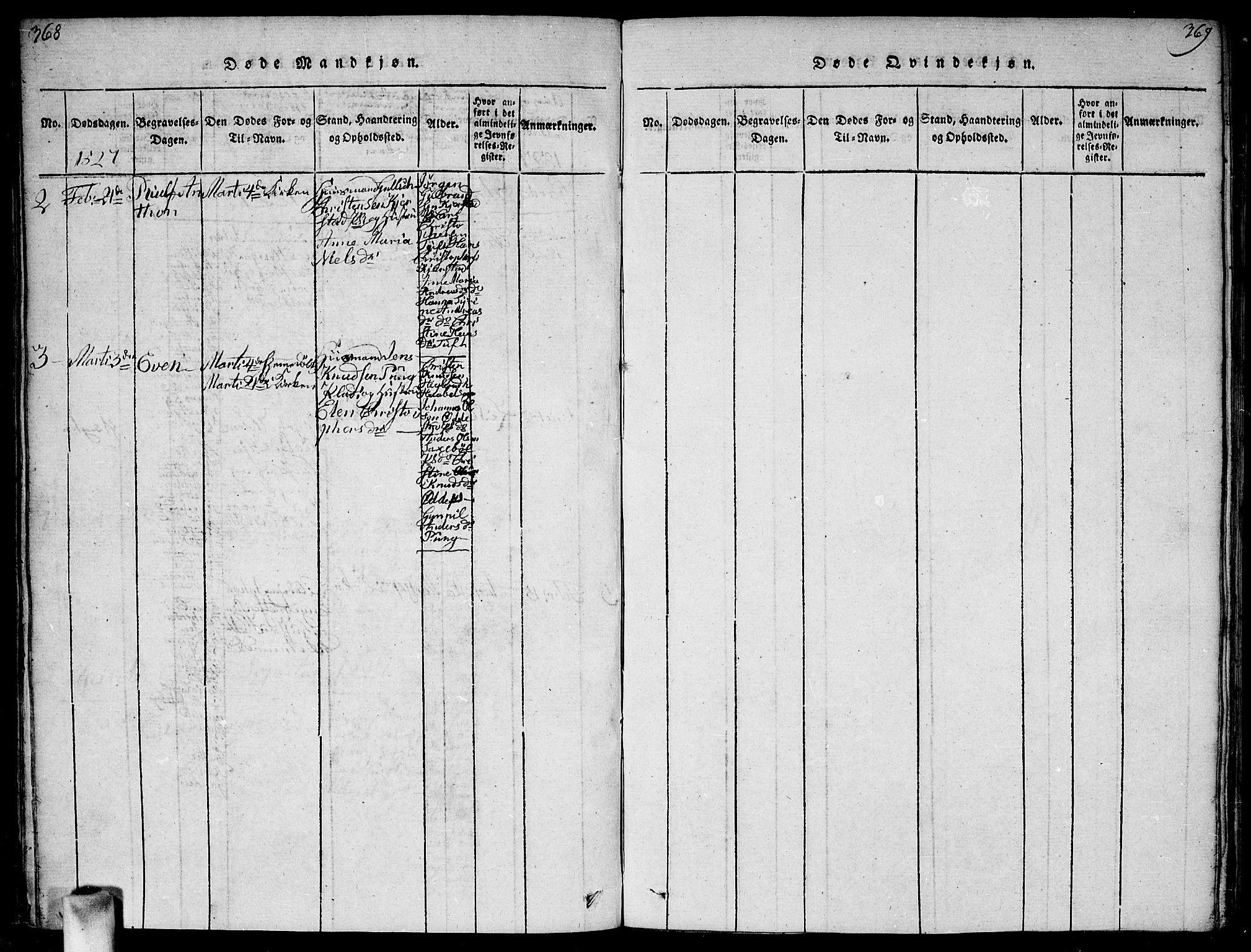 Vestby prestekontor Kirkebøker, SAO/A-10893/F/Fa/L0005: Parish register (official) no. I 5, 1814-1827, p. 368-369