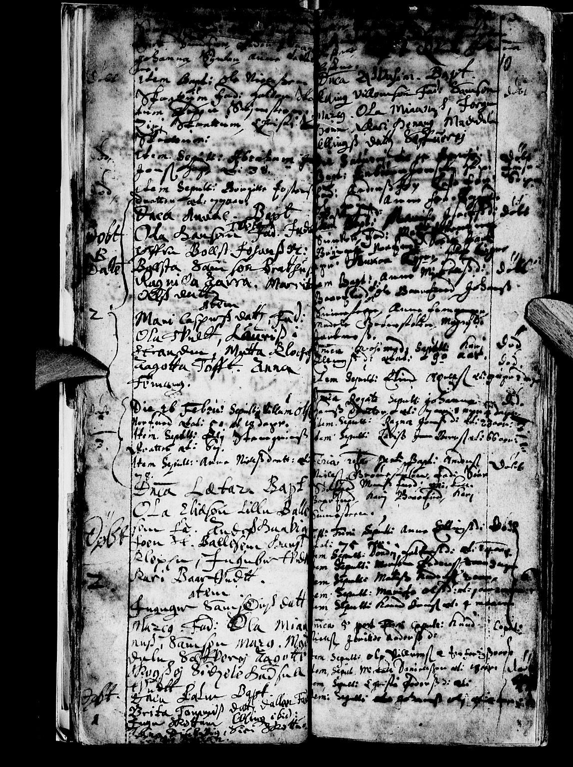 Os sokneprestembete, SAB/A-99929: Parish register (official) no. A 5, 1669-1760, p. 10