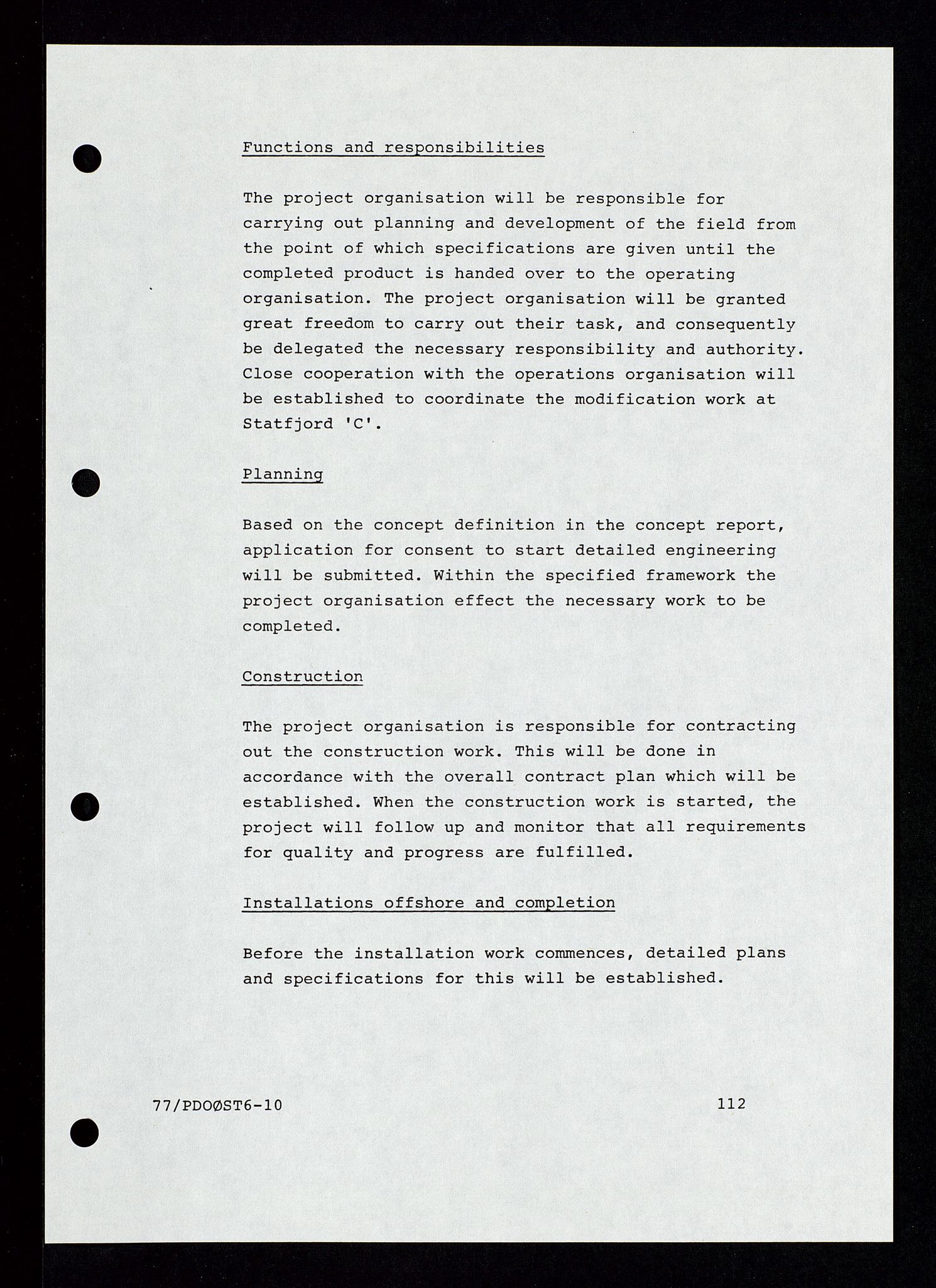 Pa 1339 - Statoil ASA, AV/SAST-A-101656/0001/E/Ed/Eda/L0153: Administrasjon: Felt- og lisensadministrasjon. , 1989-1994, p. 176