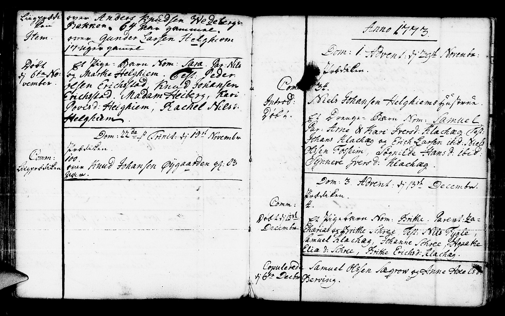 Jølster sokneprestembete, AV/SAB-A-80701/H/Haa/Haaa/L0004: Parish register (official) no. A 4, 1749-1789, p. 124