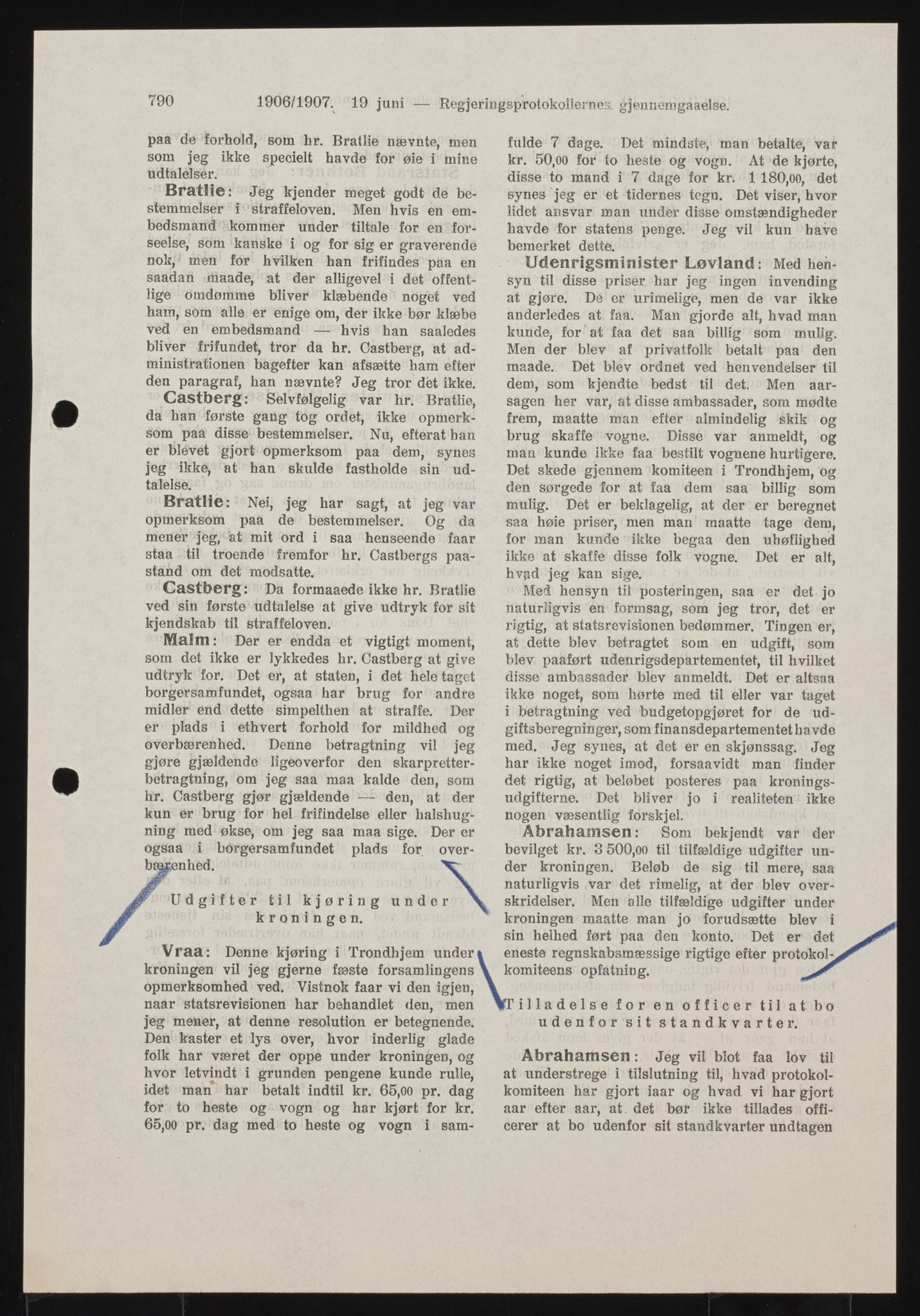 Utenriksdepartementet, AV/RA-S-2259, 1894-1906, p. 89