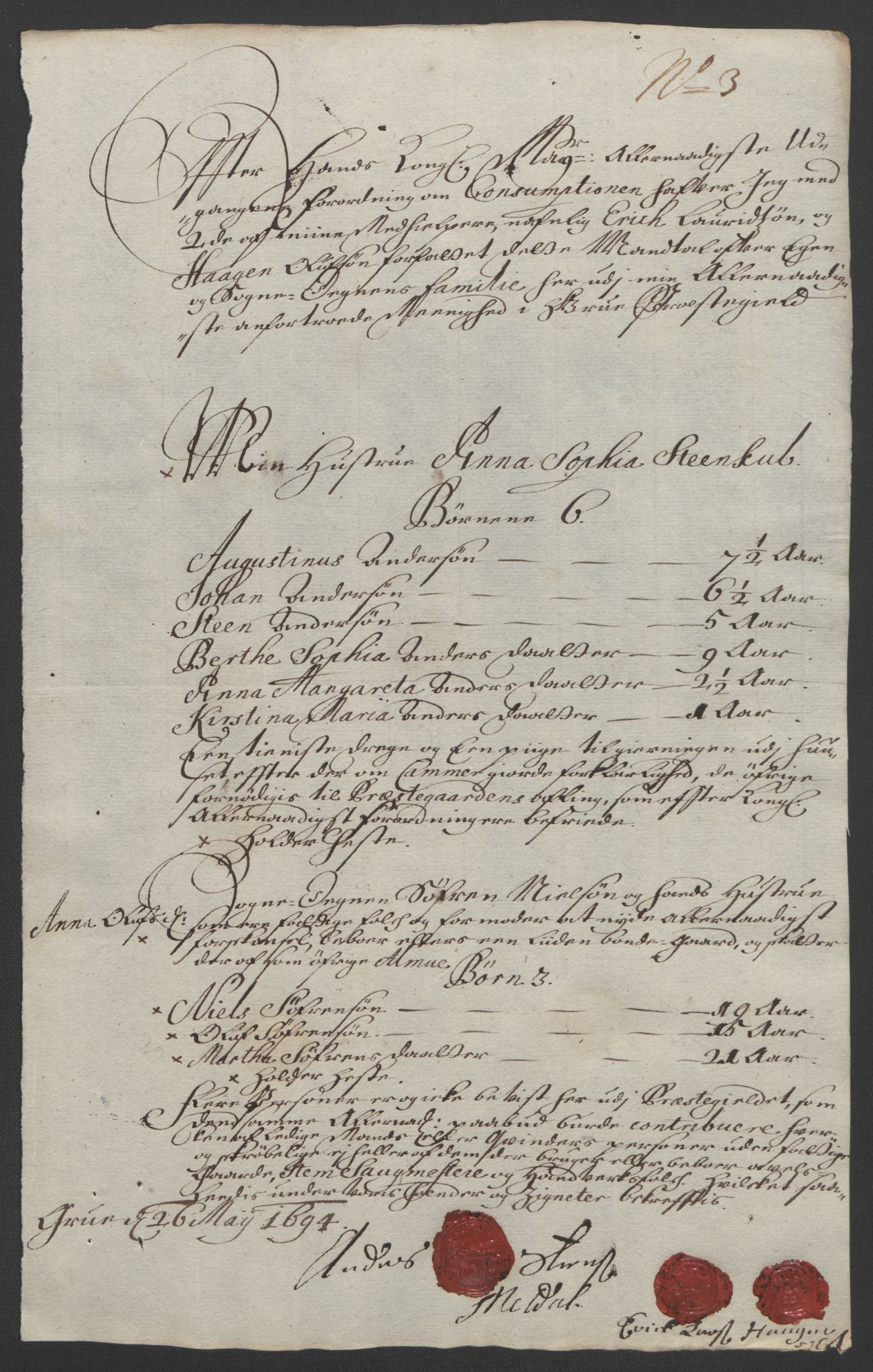 Rentekammeret inntil 1814, Reviderte regnskaper, Fogderegnskap, RA/EA-4092/R13/L0832: Fogderegnskap Solør, Odal og Østerdal, 1694, p. 298