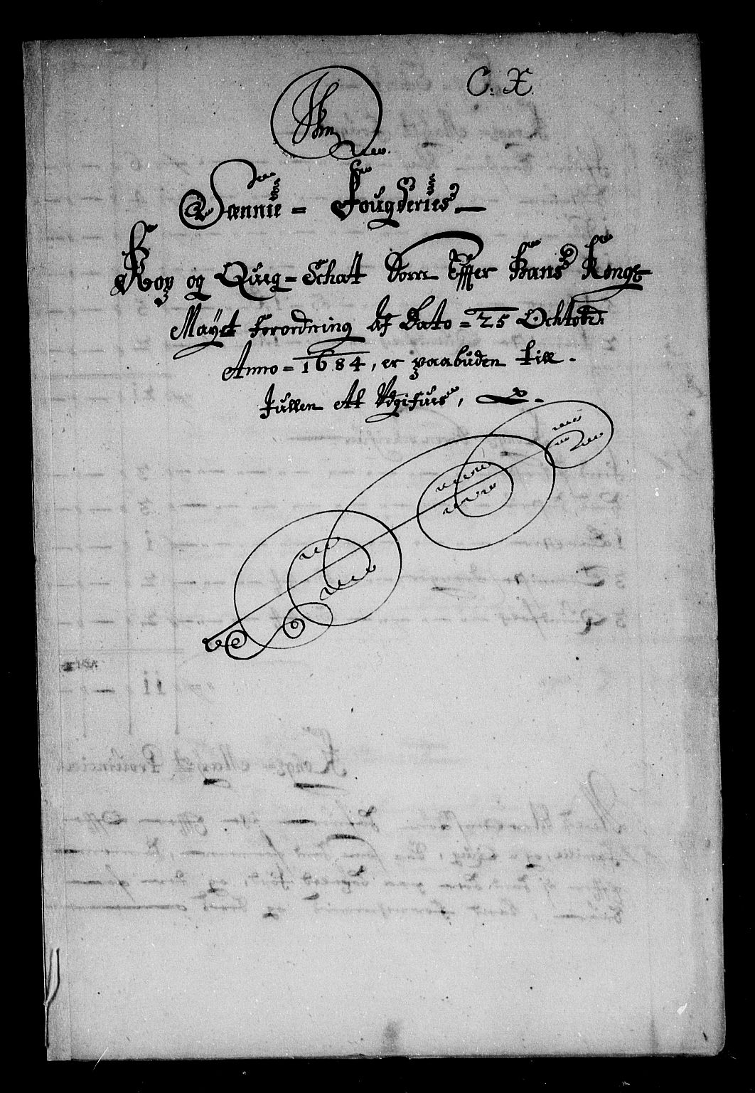 Rentekammeret inntil 1814, Reviderte regnskaper, Stiftamtstueregnskaper, Trondheim stiftamt og Nordland amt, AV/RA-EA-6044/R/Rg/L0077: Trondheim stiftamt og Nordland amt, 1684