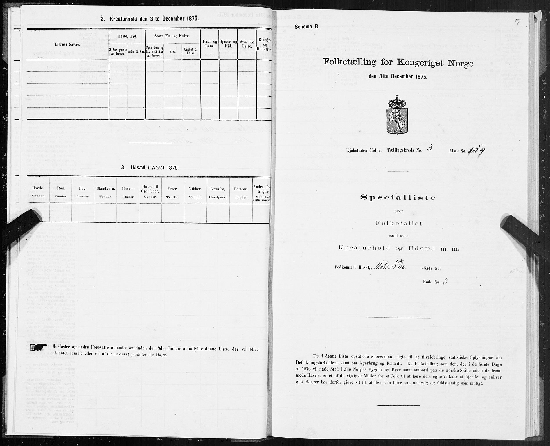 SAT, 1875 census for 1502P Molde, 1875, p. 2017