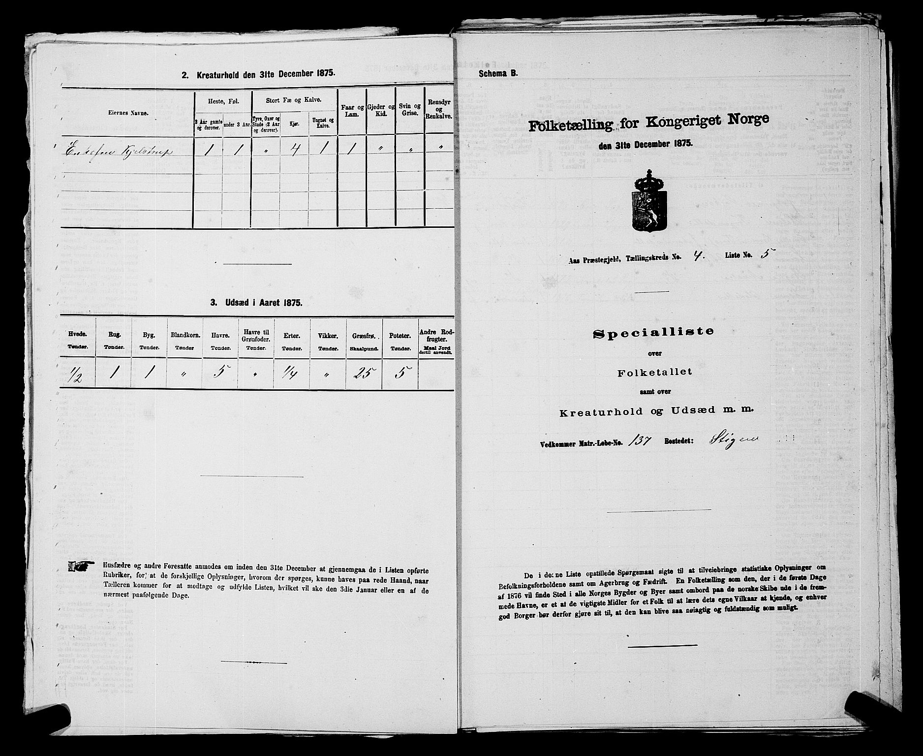 RA, 1875 census for 0214P Ås, 1875, p. 510