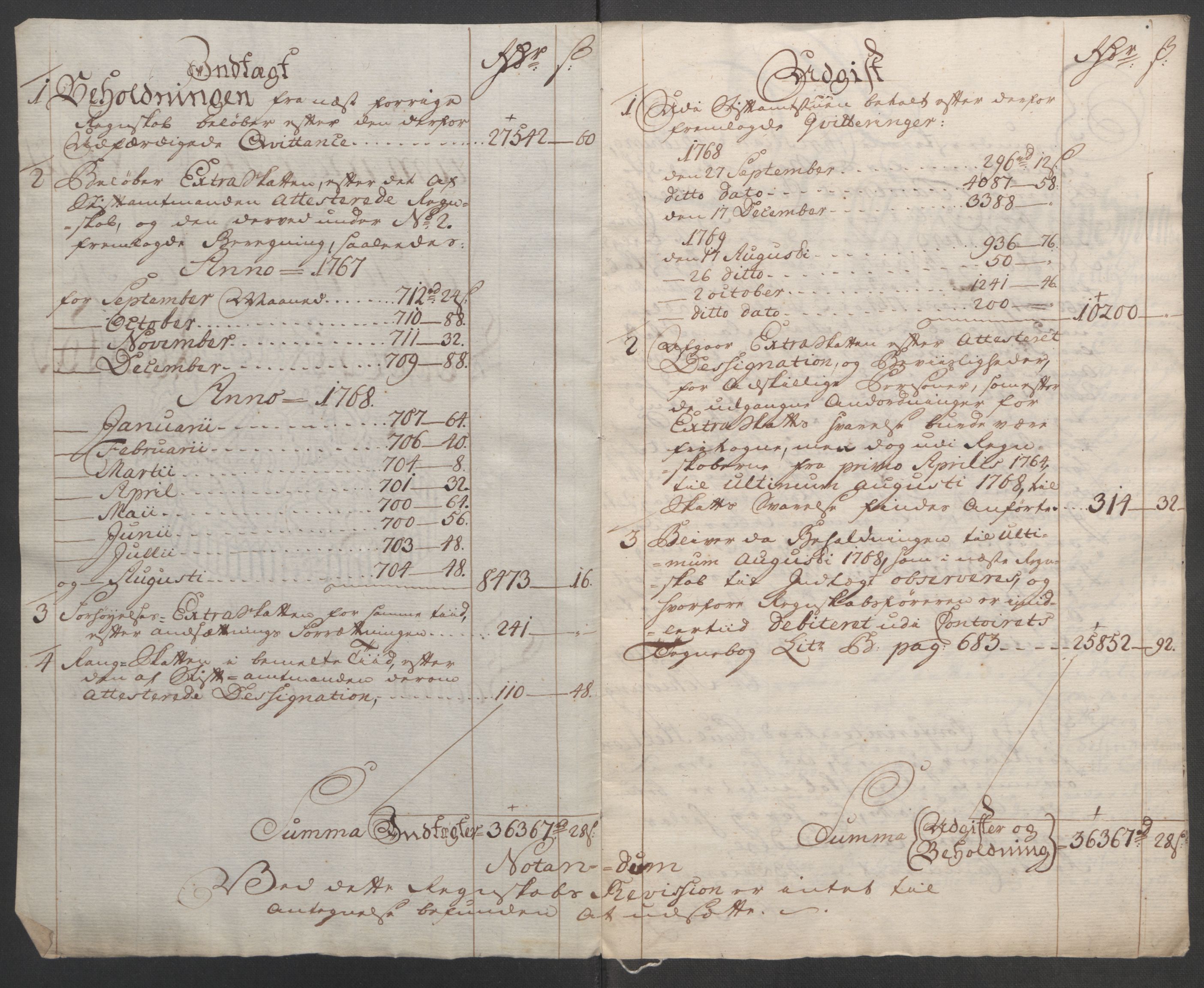 Rentekammeret inntil 1814, Reviderte regnskaper, Fogderegnskap, AV/RA-EA-4092/R51/L3303: Ekstraskatten Nordhordland og Voss, 1762-1772, p. 171