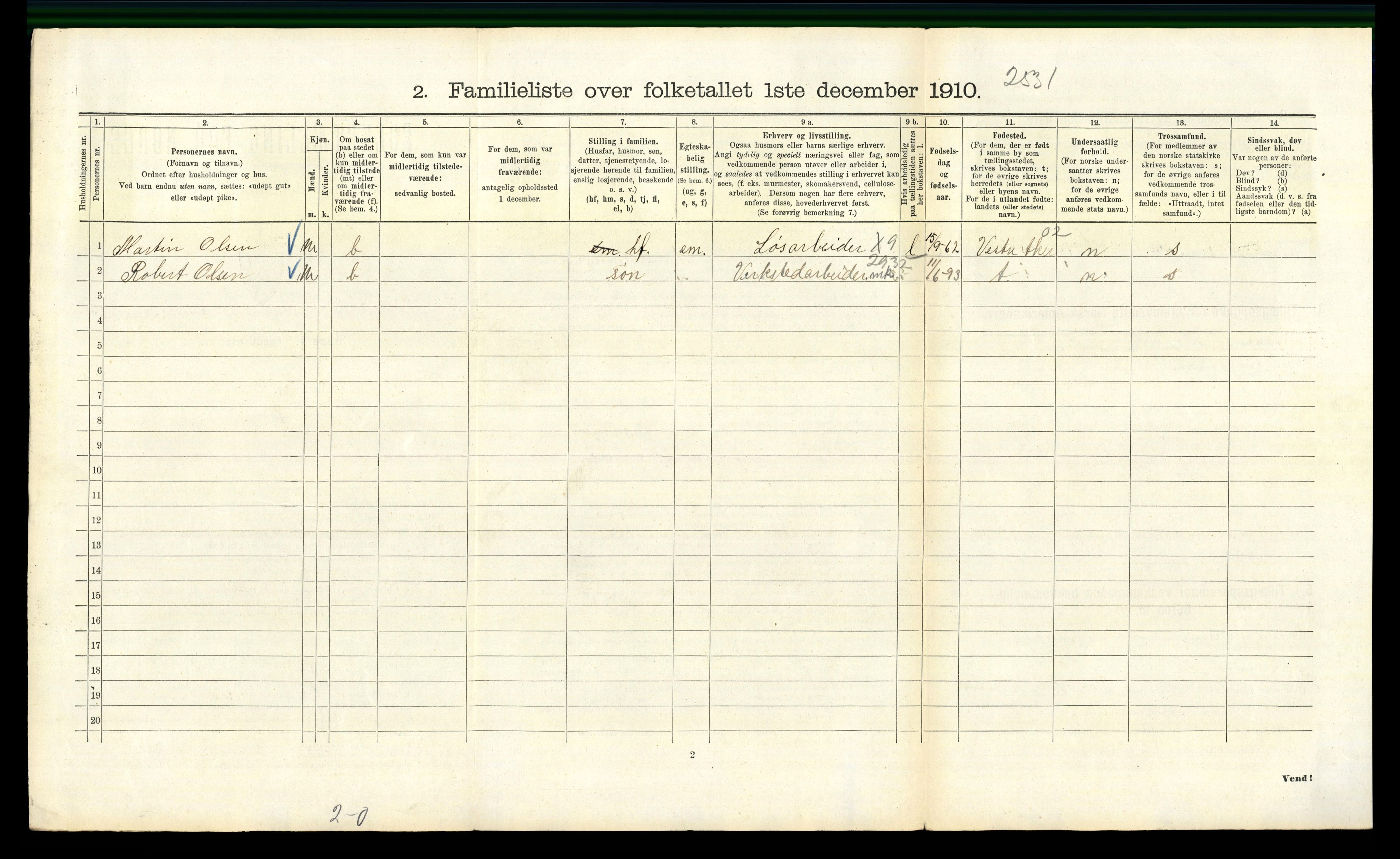 RA, 1910 census for Kristiania, 1910, p. 50128