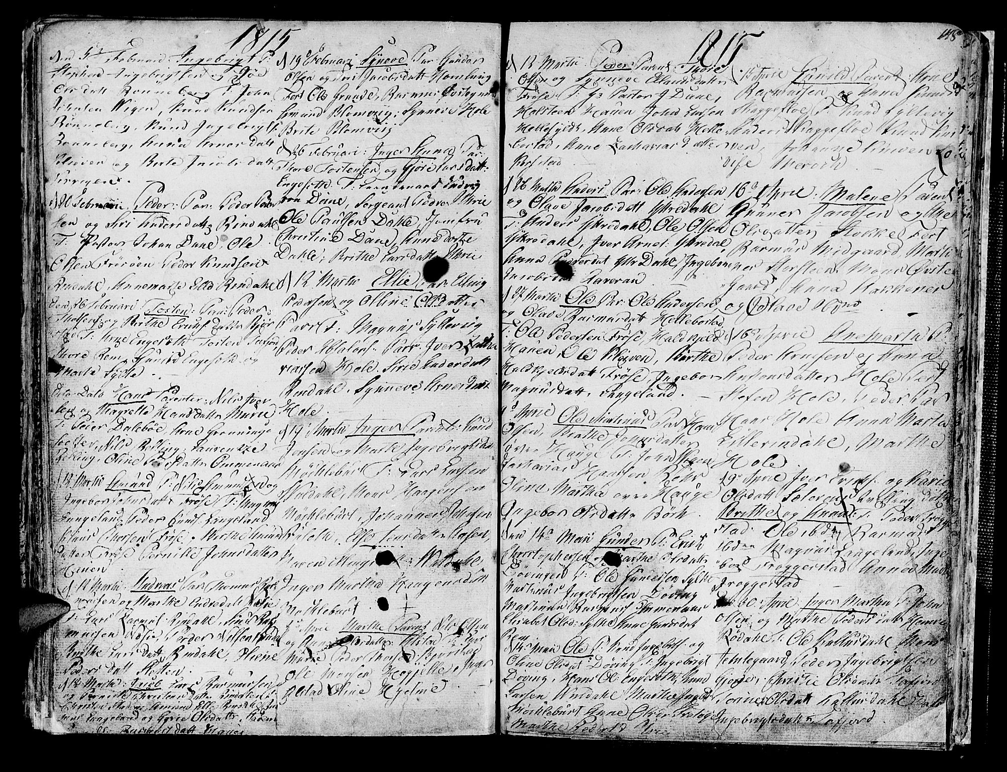 Ministerialprotokoller, klokkerbøker og fødselsregistre - Møre og Romsdal, AV/SAT-A-1454/519/L0245: Parish register (official) no. 519A04, 1774-1816, p. 147