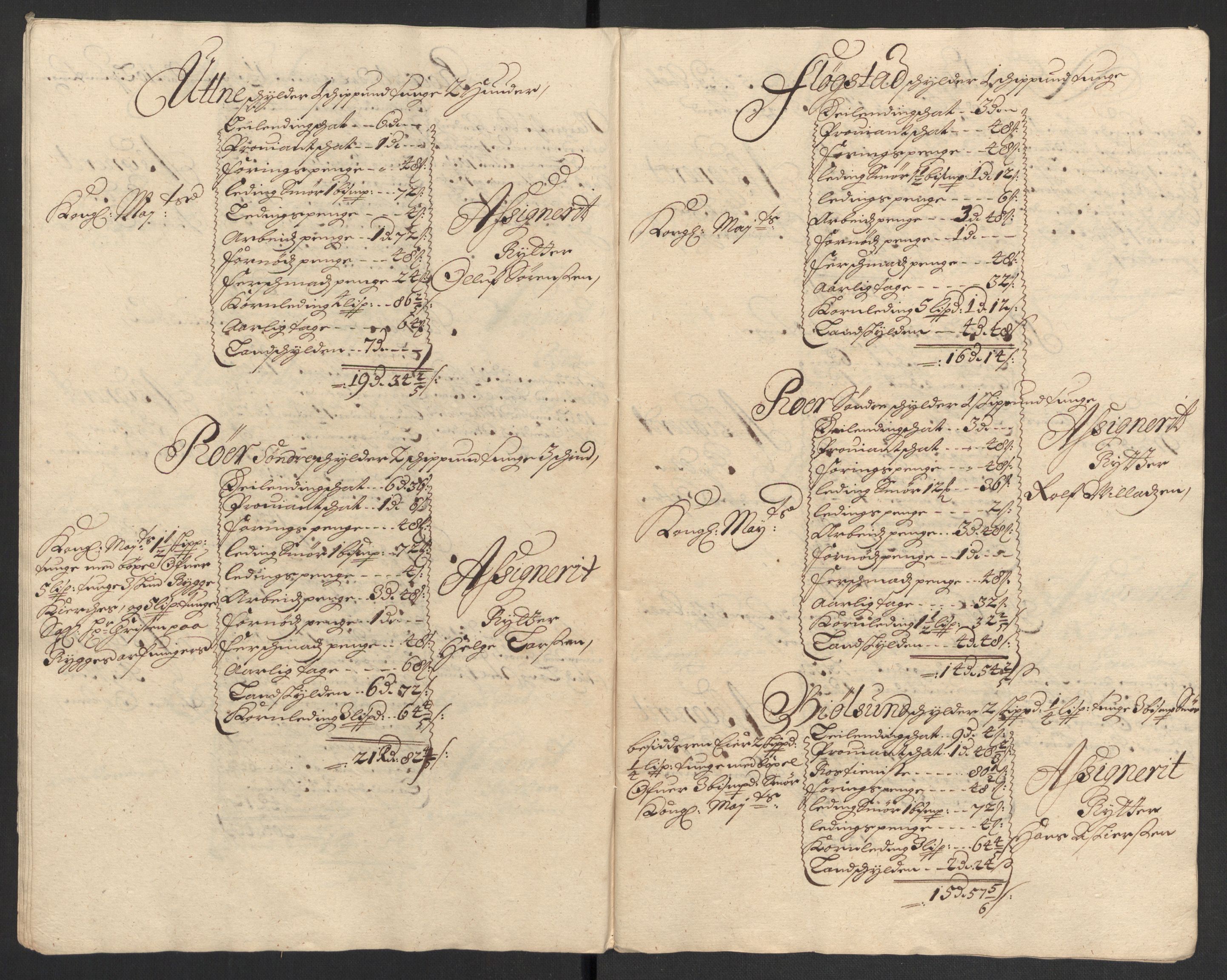 Rentekammeret inntil 1814, Reviderte regnskaper, Fogderegnskap, AV/RA-EA-4092/R04/L0125: Fogderegnskap Moss, Onsøy, Tune, Veme og Åbygge, 1697, p. 102