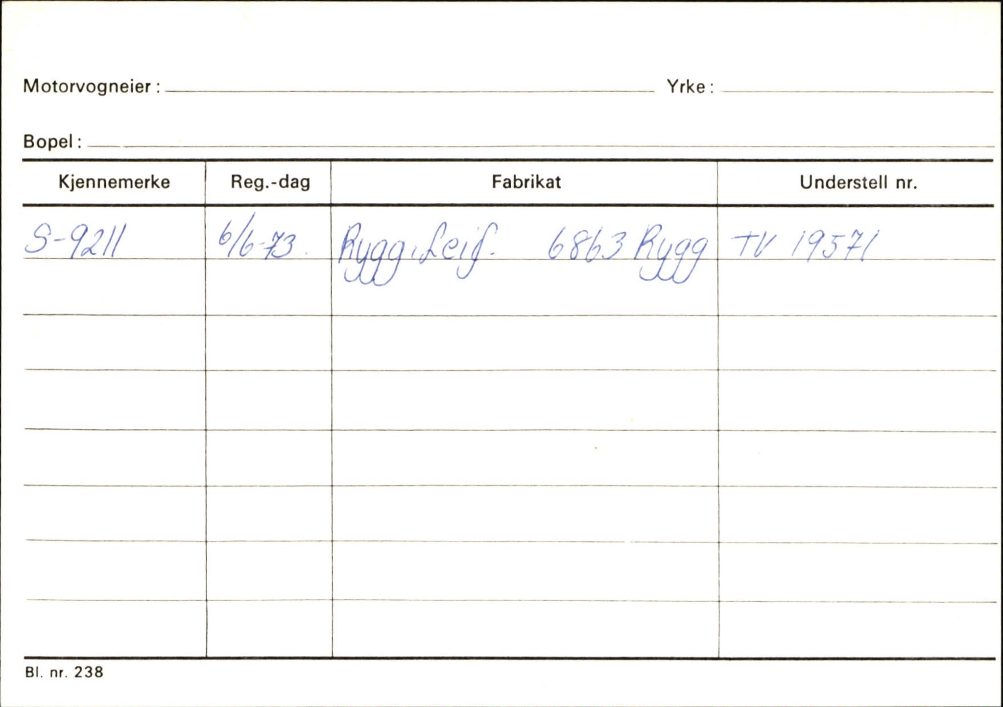 Statens vegvesen, Sogn og Fjordane vegkontor, SAB/A-5301/4/F/L0130: Eigarregister Eid T-Å. Høyanger A-O, 1945-1975, p. 2472