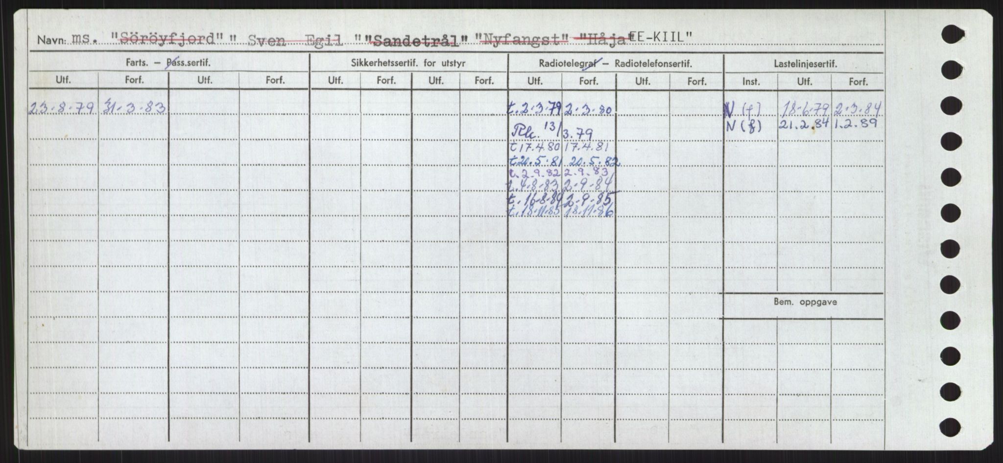 Sjøfartsdirektoratet med forløpere, Skipsmålingen, RA/S-1627/H/Ha/L0001/0002: Fartøy, A-Eig / Fartøy Bjør-Eig, p. 956