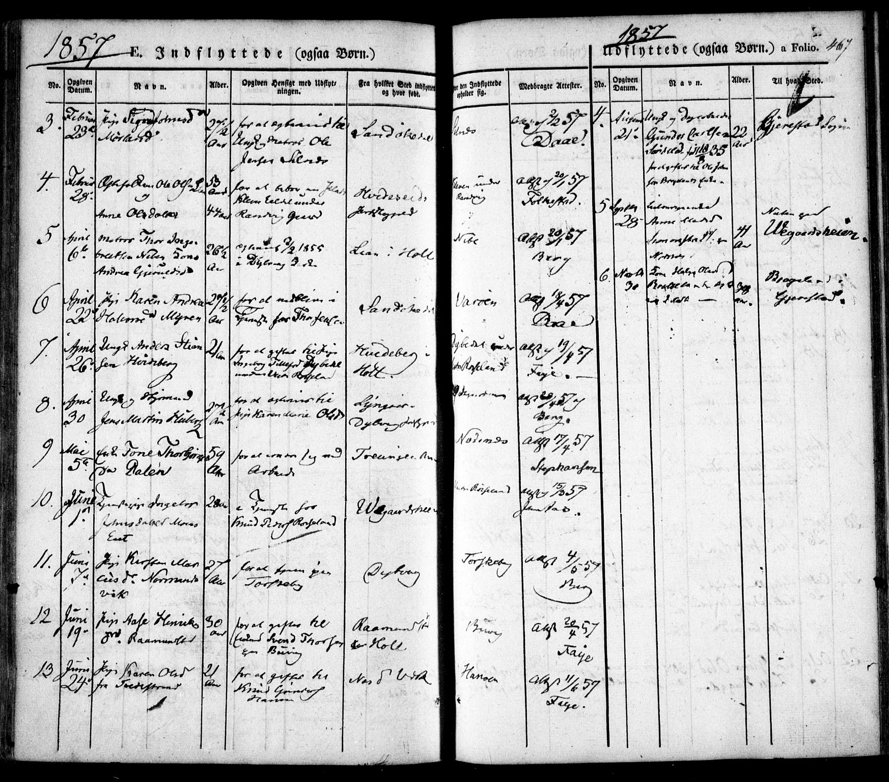 Søndeled sokneprestkontor, SAK/1111-0038/F/Fa/L0002: Parish register (official) no. A 2, 1839-1860, p. 467