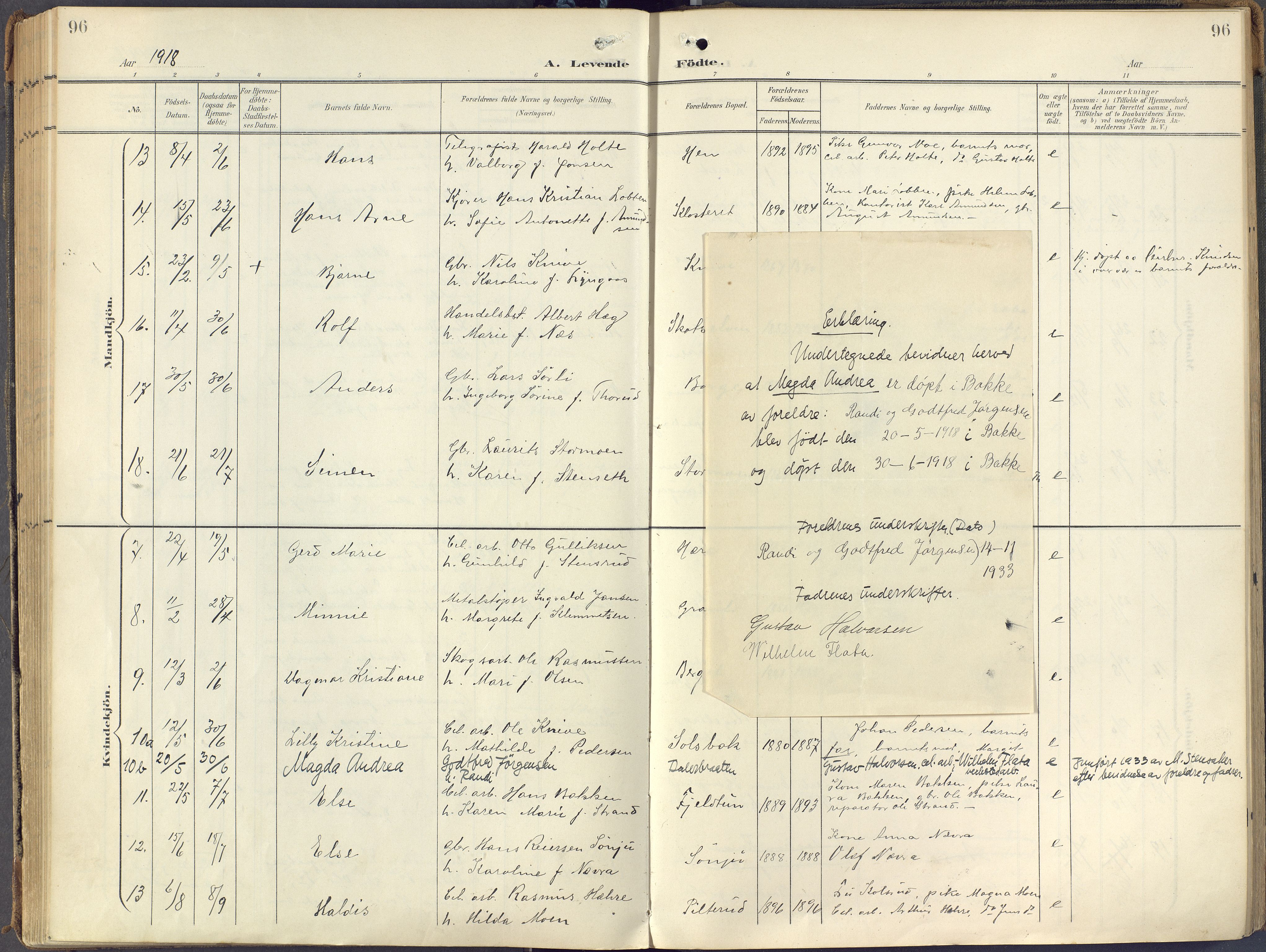 Eiker kirkebøker, AV/SAKO-A-4/F/Fc/L0004: Parish register (official) no. III 4, 1900-1919, p. 97