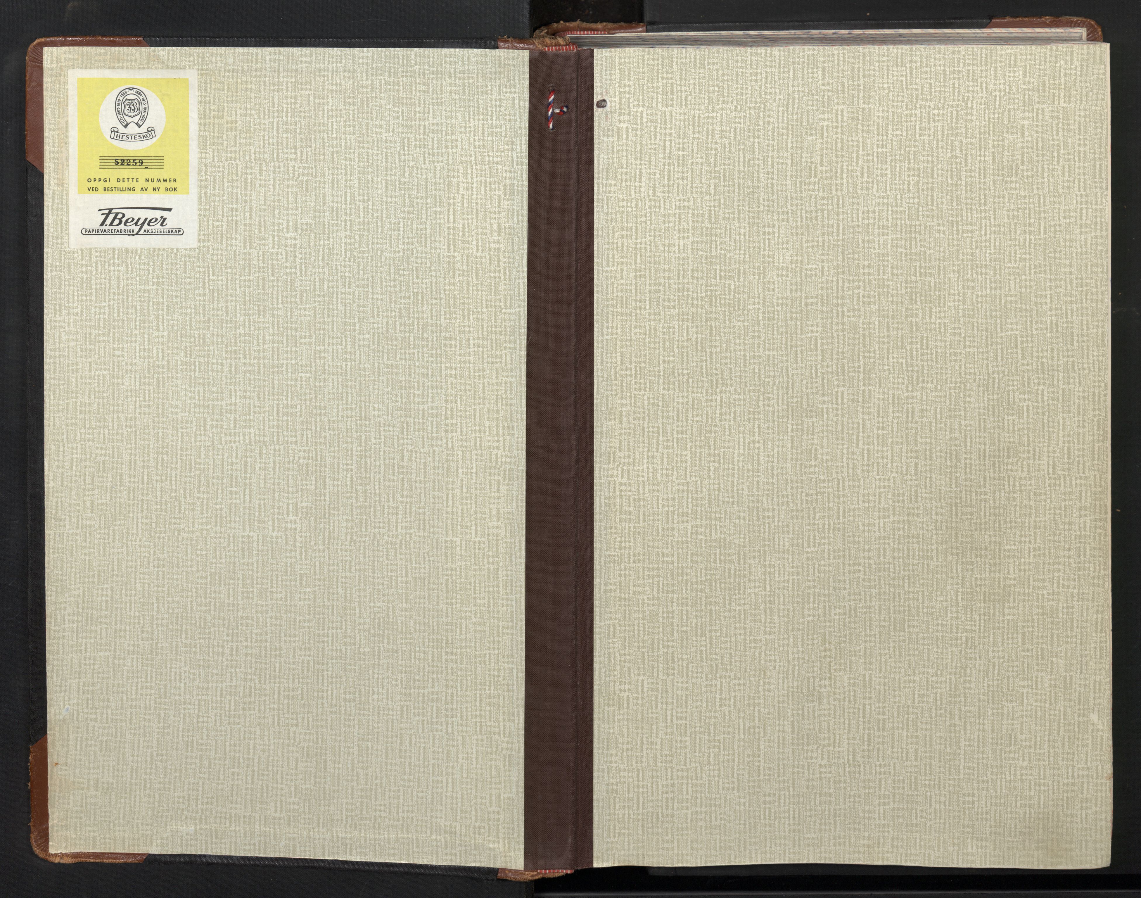 Fridalen sokneprestembete, SAB/A-99933: Parish register (copy) no. A 1, 1958-1973, p. 0b-1a