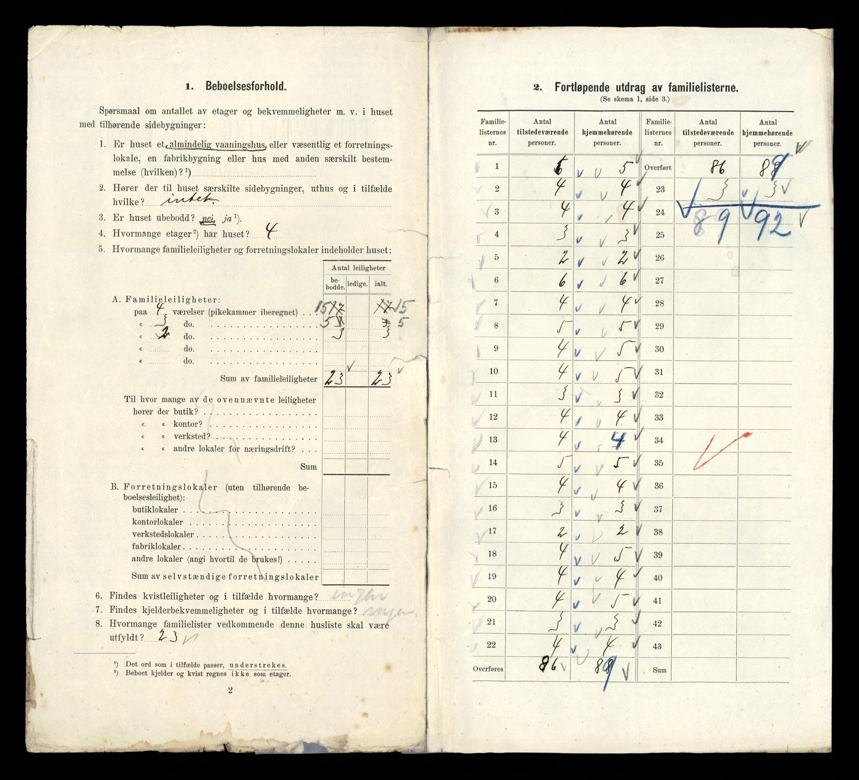 RA, 1910 census for Kristiania, 1910, p. 1160