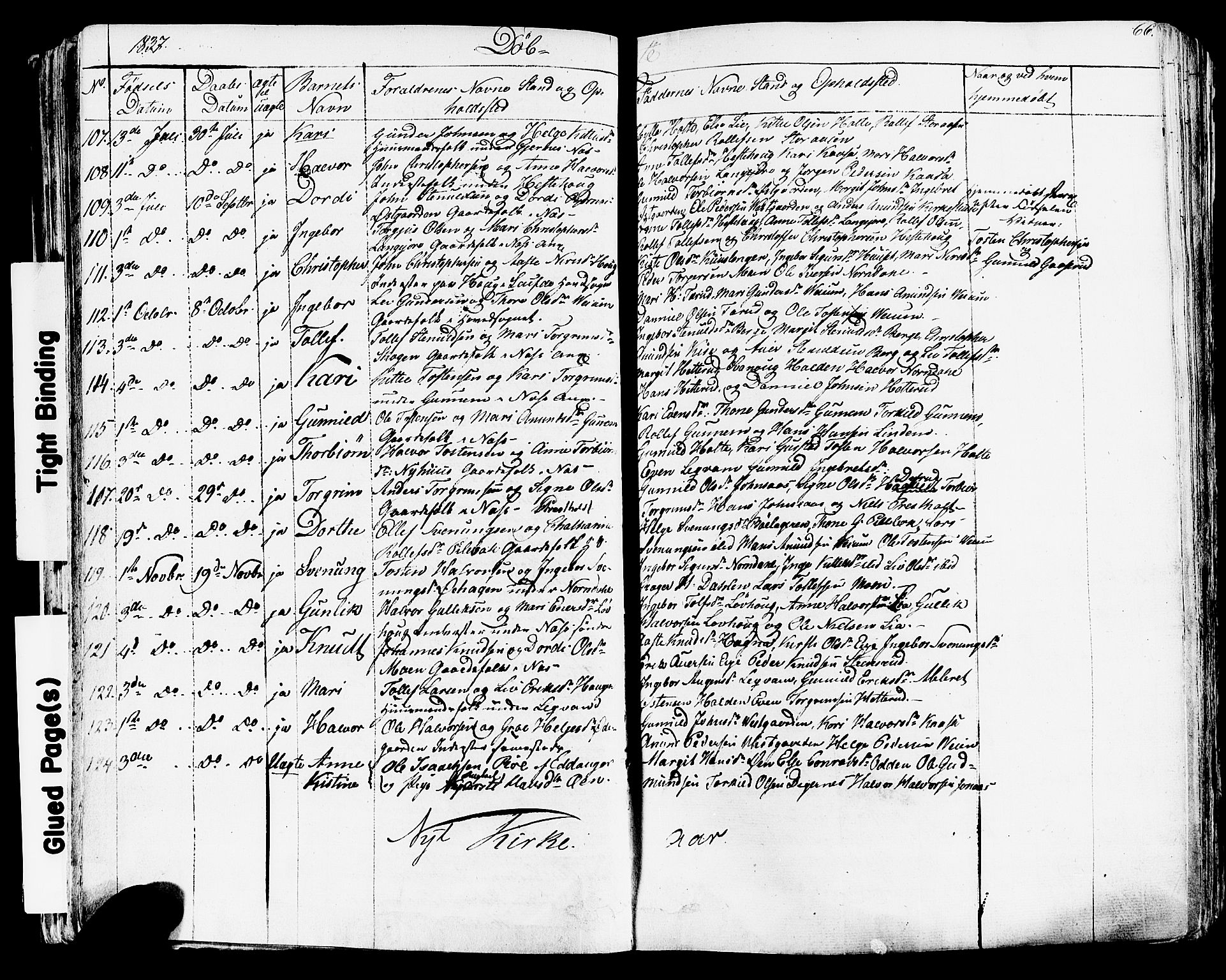 Sauherad kirkebøker, AV/SAKO-A-298/F/Fa/L0006: Parish register (official) no. I 6, 1827-1850, p. 66