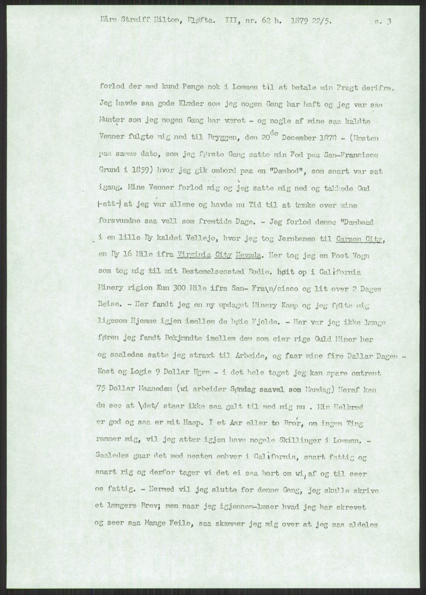 Samlinger til kildeutgivelse, Amerikabrevene, AV/RA-EA-4057/F/L0006: Innlån fra Akershus: Hilton - Solem, 1838-1914, p. 917