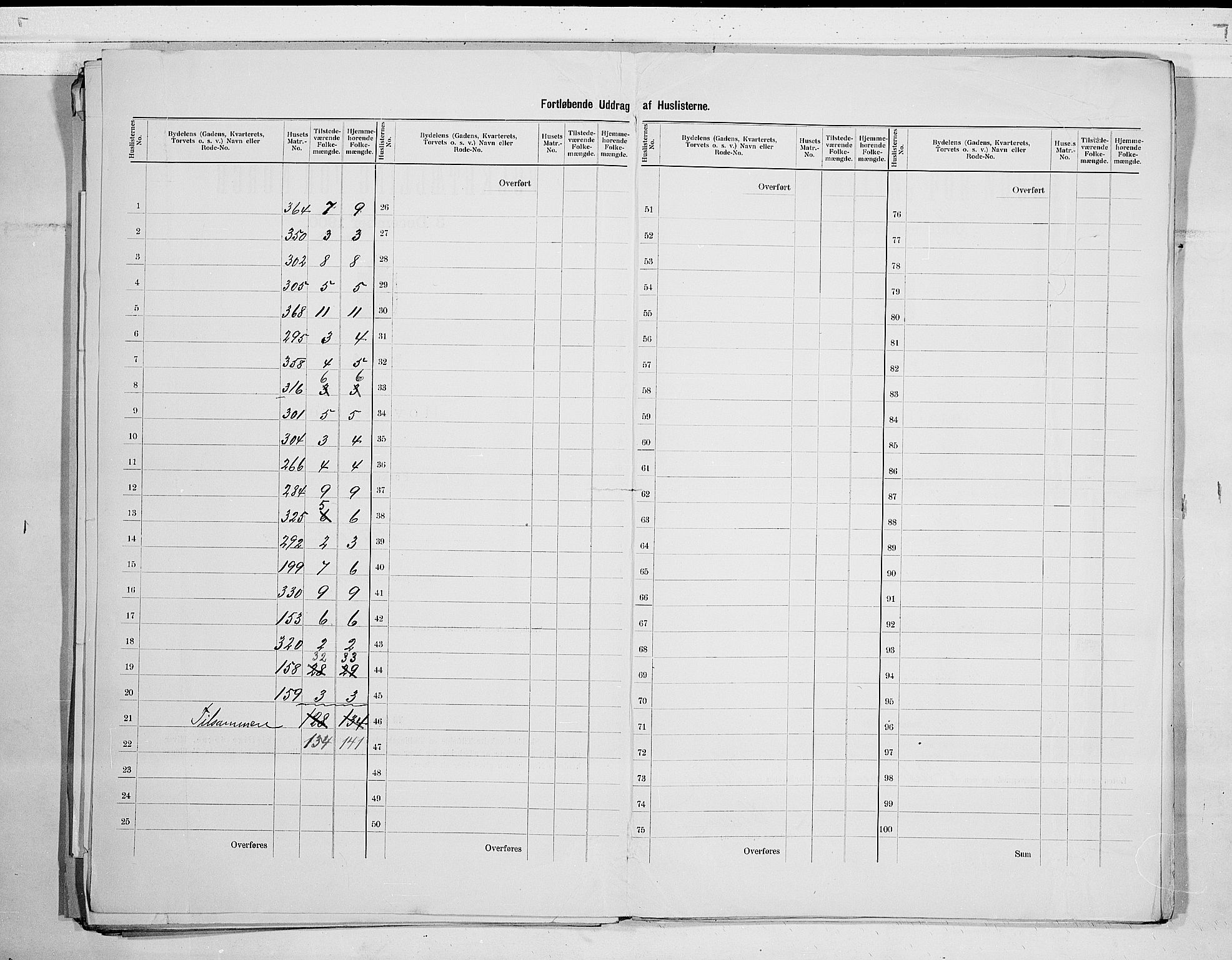 SAO, 1900 census for Drøbak, 1900, p. 7