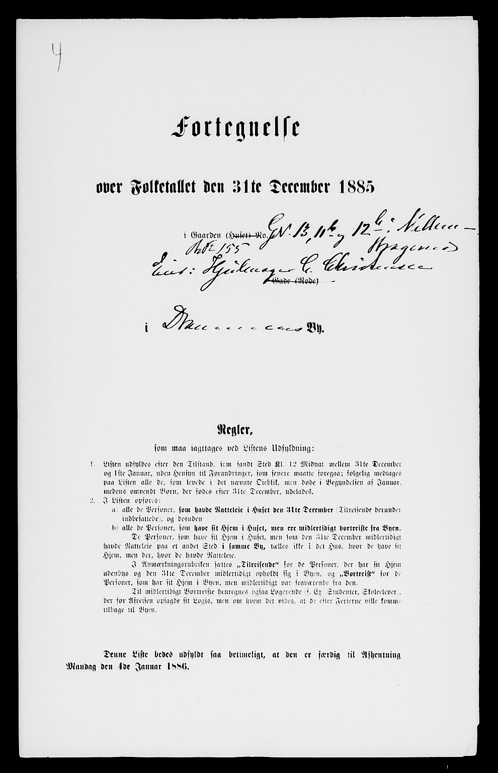 SAKO, 1885 census for 0602 Drammen, 1885, p. 2035