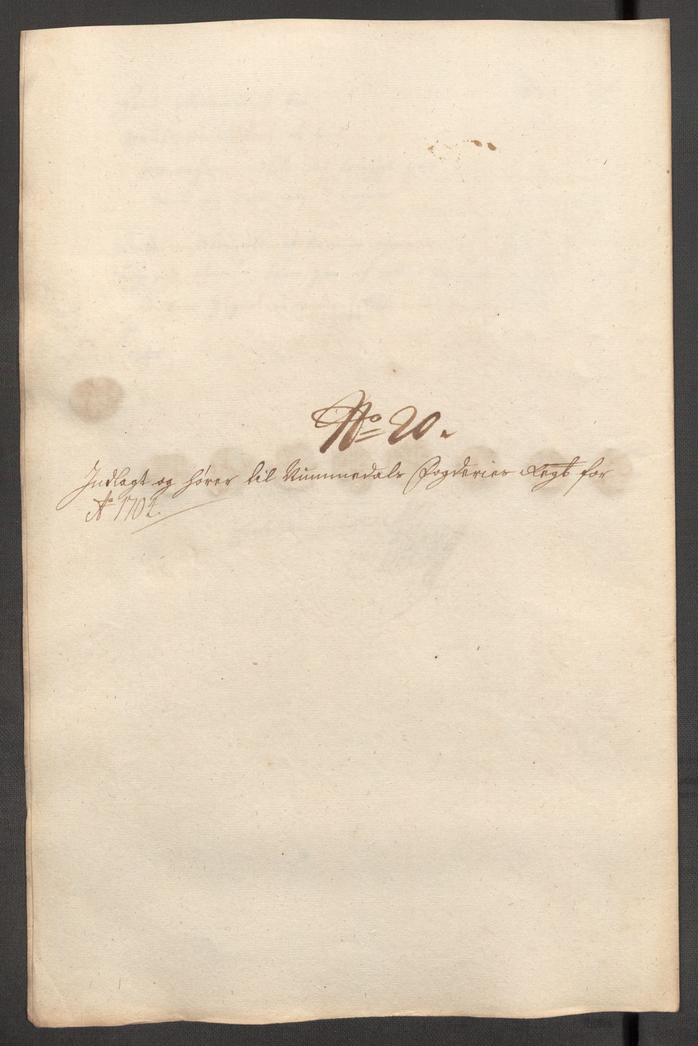 Rentekammeret inntil 1814, Reviderte regnskaper, Fogderegnskap, RA/EA-4092/R64/L4428: Fogderegnskap Namdal, 1703-1704, p. 355