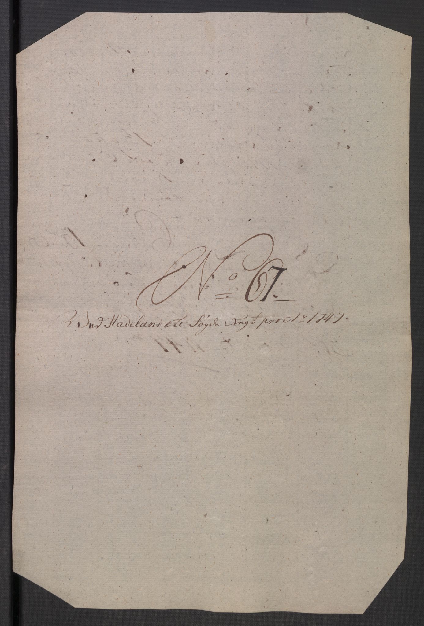 Rentekammeret inntil 1814, Reviderte regnskaper, Fogderegnskap, AV/RA-EA-4092/R18/L1346: Fogderegnskap Hadeland, Toten og Valdres, 1747-1748, p. 240