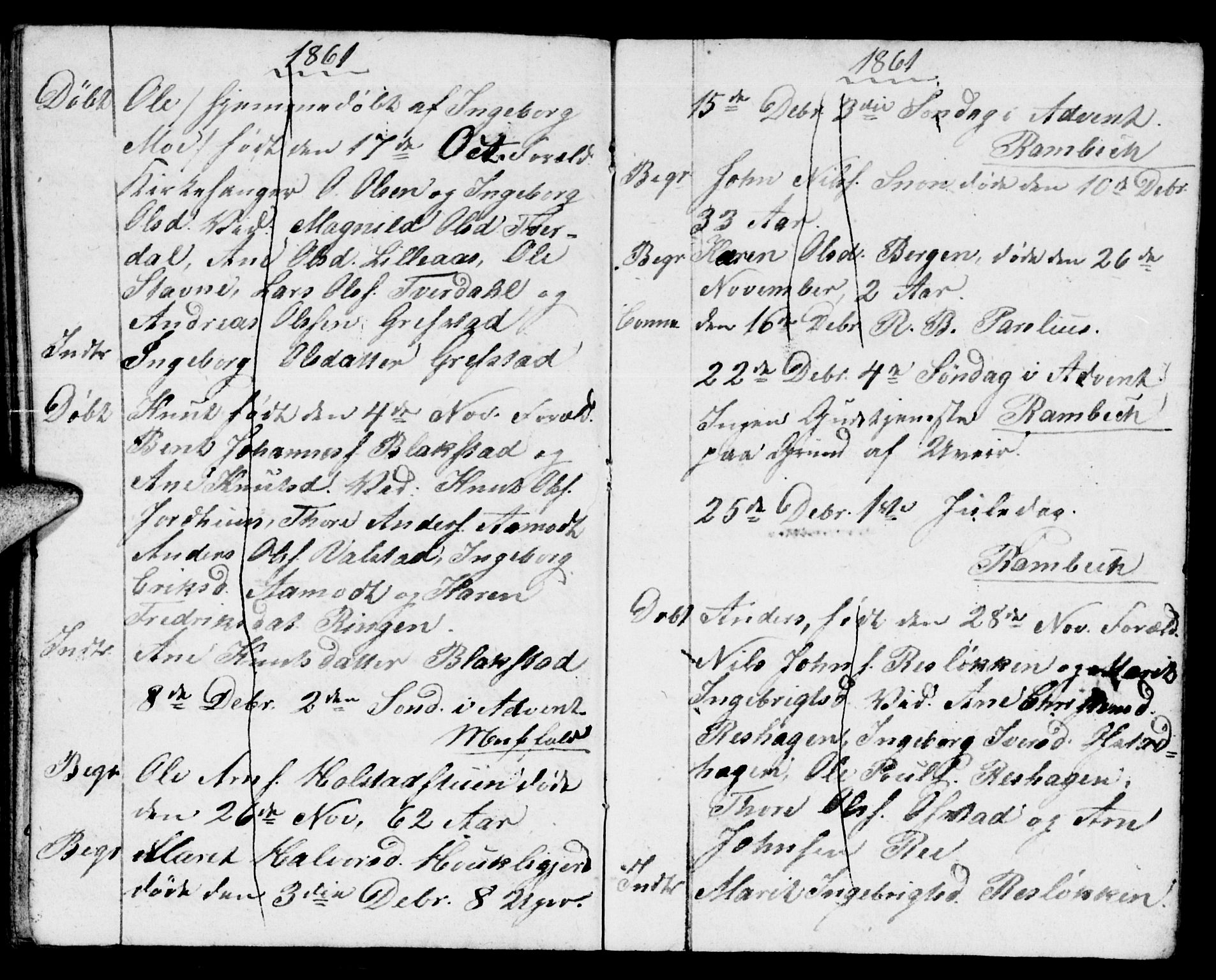 Meldal sokneprestkontor, SAT/A-1123/1/I/I1/I1f/L0008: Parish register draft no. 672I1F, 1827-1866