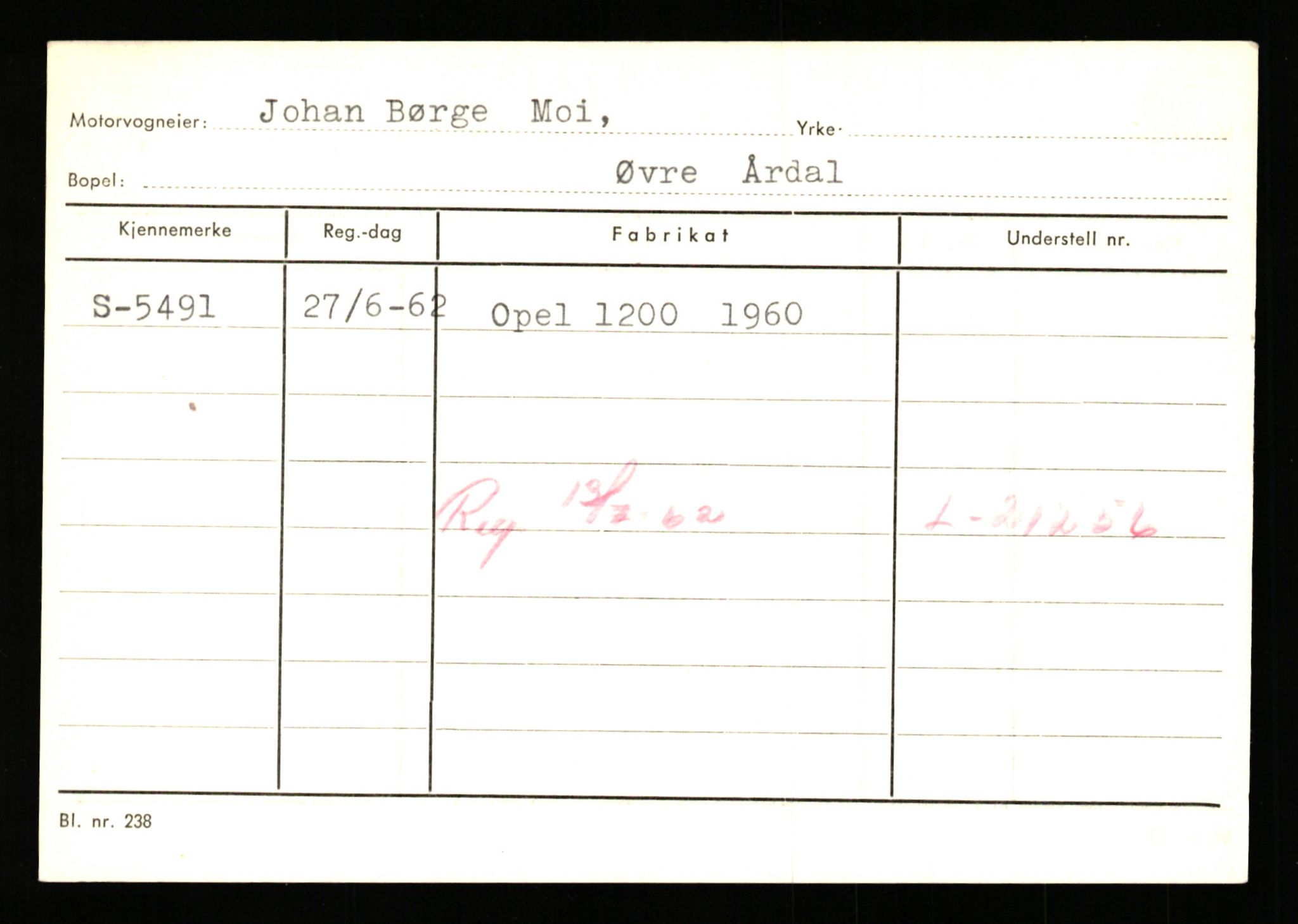 Stavanger trafikkstasjon, AV/SAST-A-101942/0/G/L0001: Registreringsnummer: 0 - 5782, 1930-1971, p. 3257