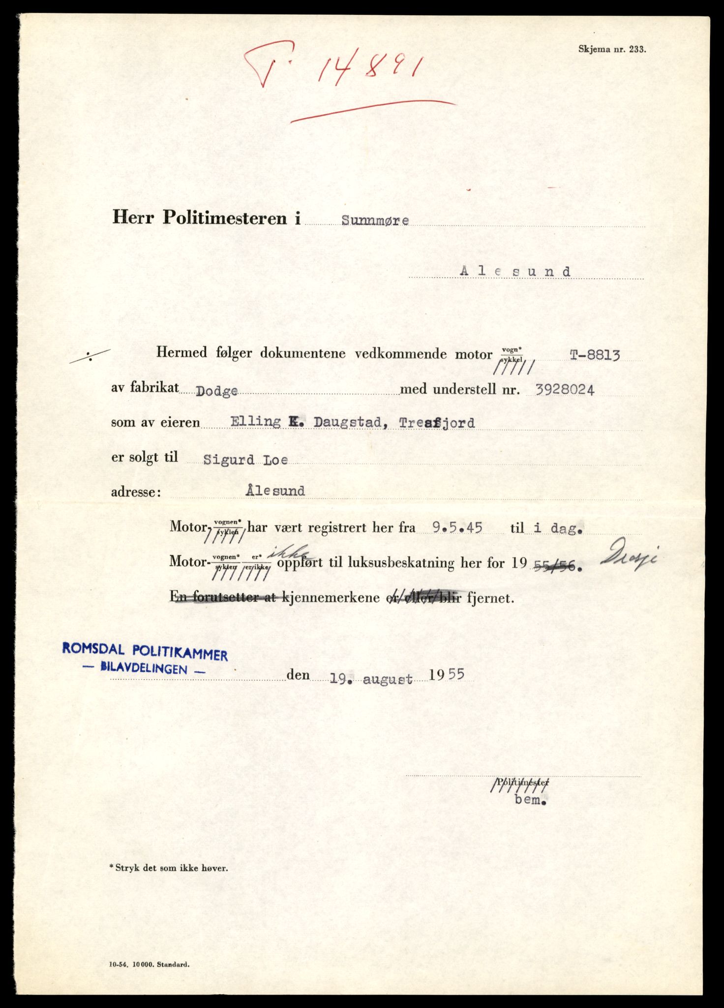 Møre og Romsdal vegkontor - Ålesund trafikkstasjon, AV/SAT-A-4099/F/Fe/L0049: Registreringskort for kjøretøy T 14864 - T 18613, 1927-1998, p. 675