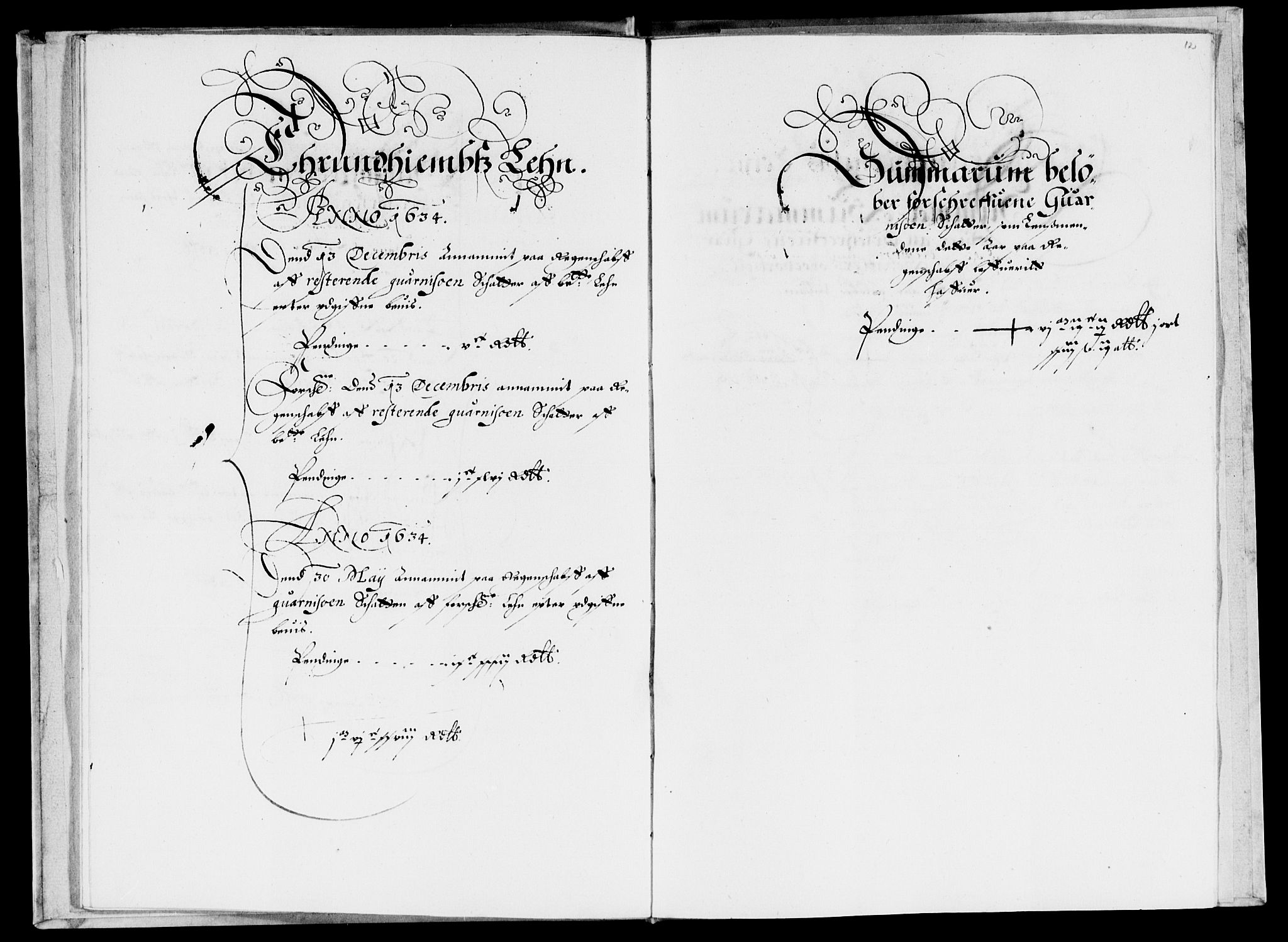 Rentekammeret inntil 1814, Reviderte regnskaper, Lensregnskaper, AV/RA-EA-5023/R/Rb/Rba/L0121: Akershus len, 1634-1635