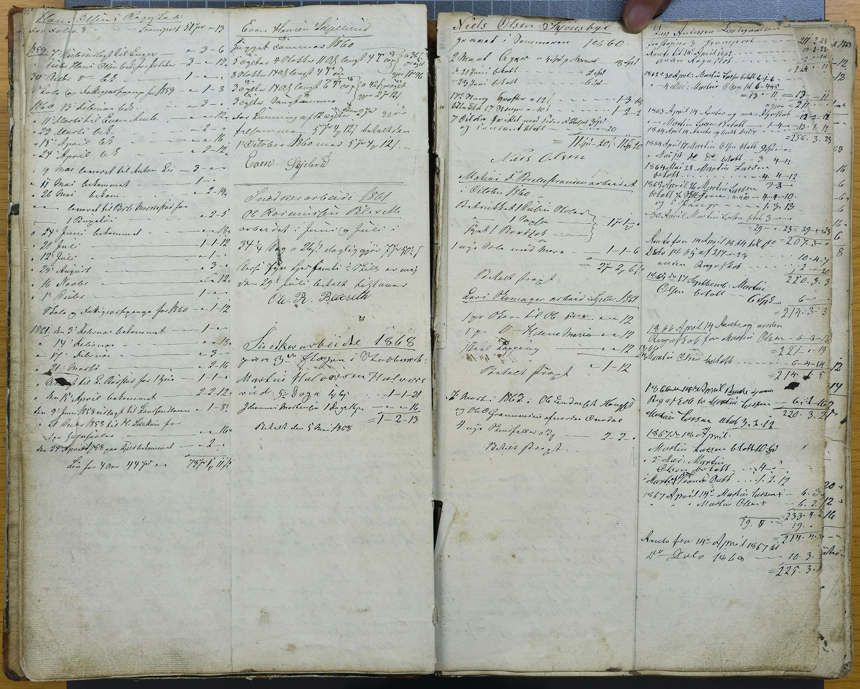 Vestre Toten kommunearkiv*, KVT/-/-, 1851-1897