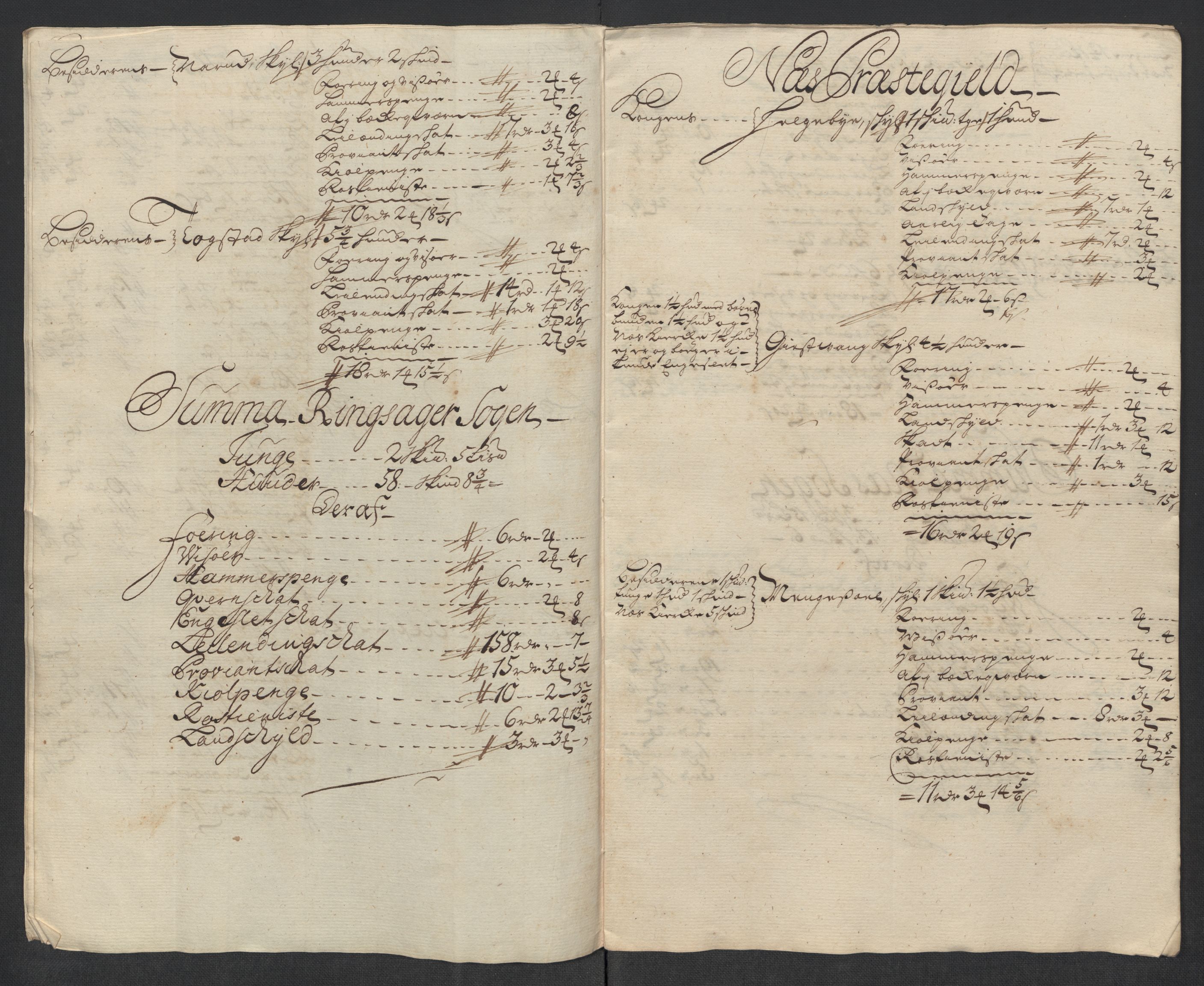Rentekammeret inntil 1814, Reviderte regnskaper, Fogderegnskap, RA/EA-4092/R16/L1057: Fogderegnskap Hedmark, 1718, p. 254