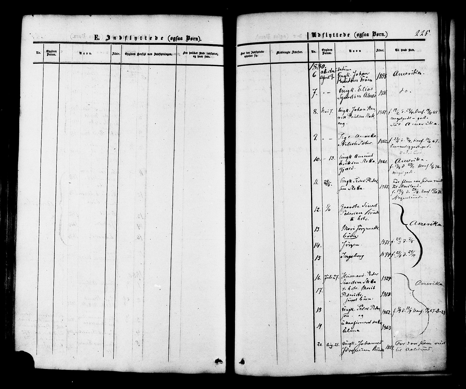 Ministerialprotokoller, klokkerbøker og fødselsregistre - Møre og Romsdal, AV/SAT-A-1454/546/L0594: Parish register (official) no. 546A02, 1854-1882, p. 225